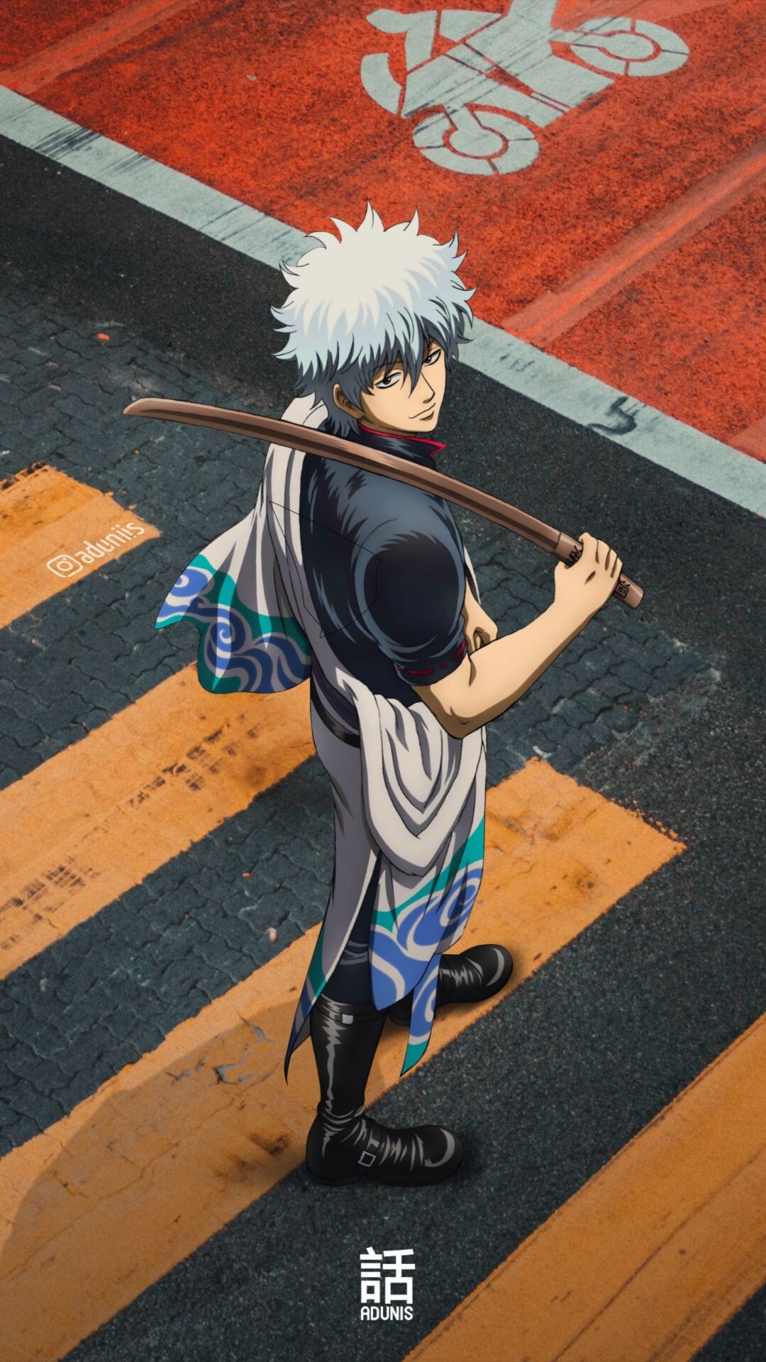 Gintama wallpapers, Creative designs, 1080x1920 Full HD Phone