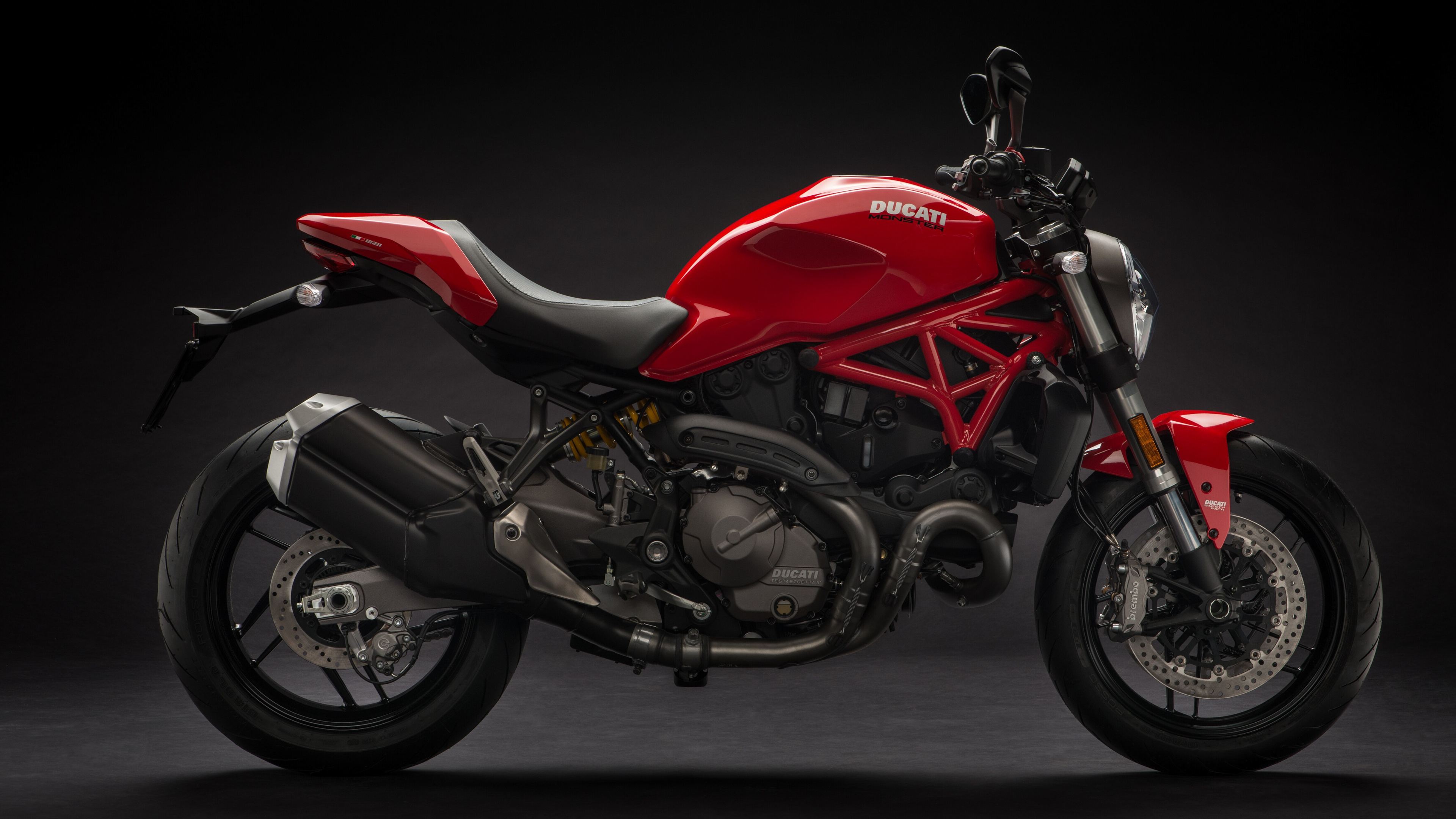 2016 Model, Ducati Monster Wallpaper, 3840x2160 4K Desktop