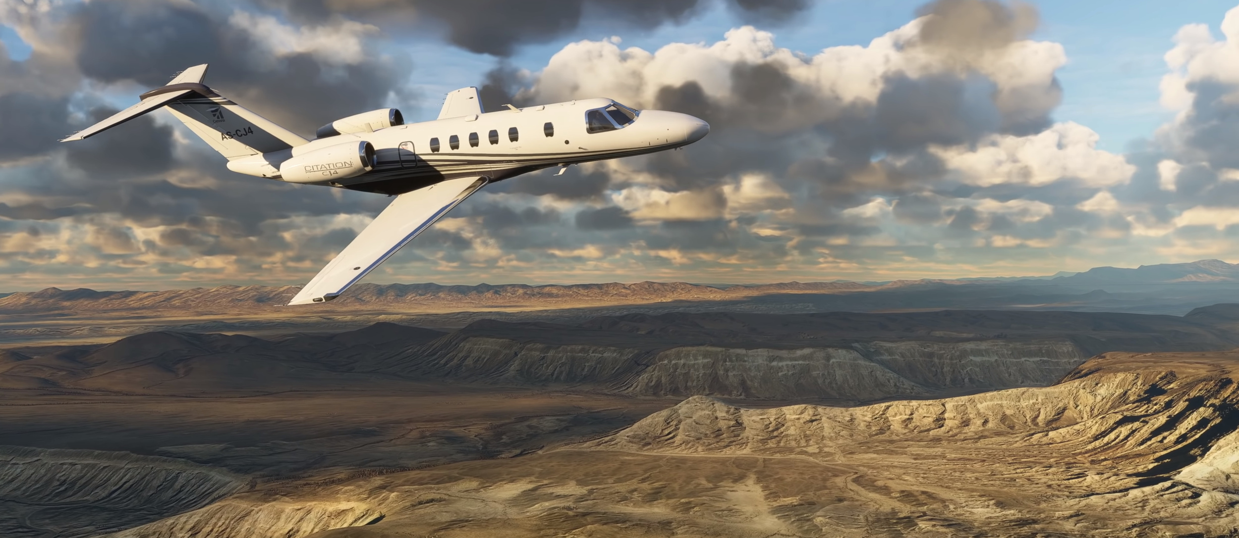 Cessna Citation CJ4, Simulator, Welcome New Members, 2500x1090 Dual Screen Desktop