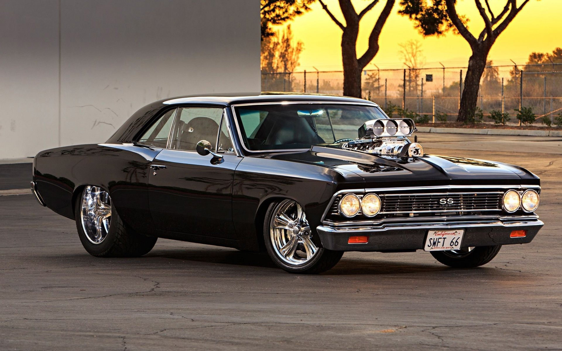 1968 SS Hot Rod, Chevrolet Chevelle Wallpaper, 1920x1200 HD Desktop