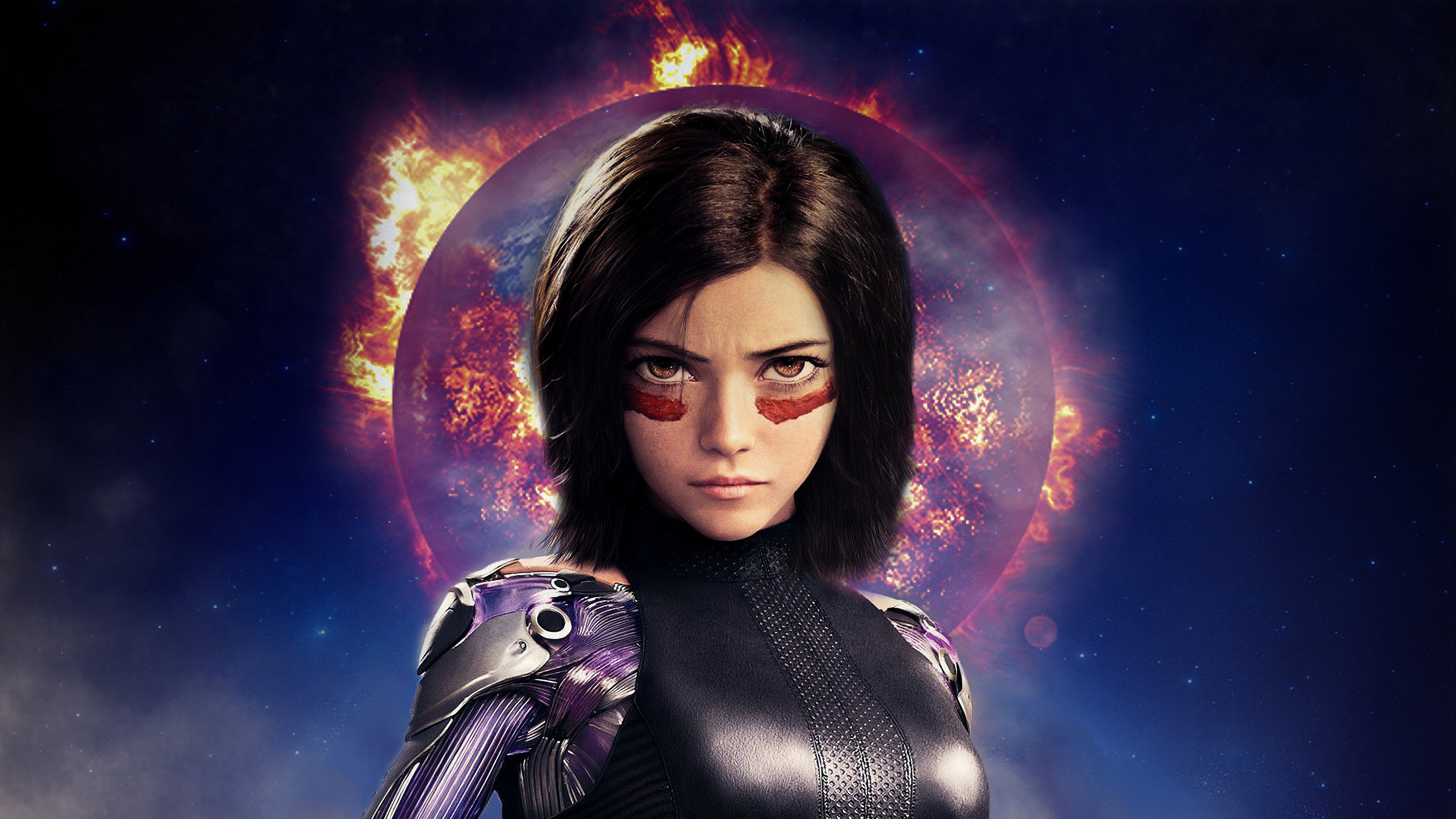 Alita Battle Angel, 2019 release, Reviews and ratings, Film critique, 3840x2160 4K Desktop