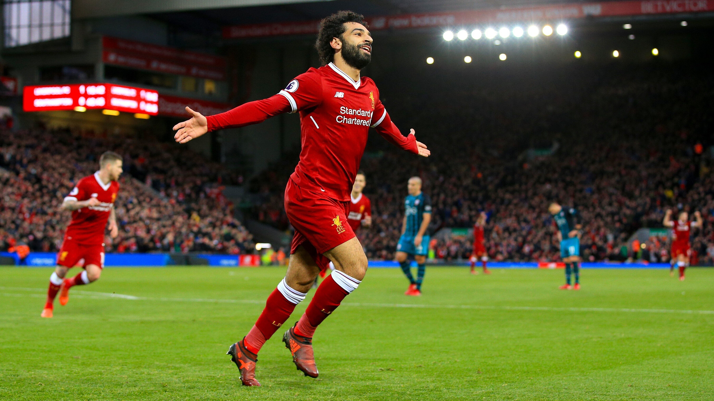 Mohamed Salah, HD wallpaper, Wallpaper Abyss, 3000x1690 HD Desktop