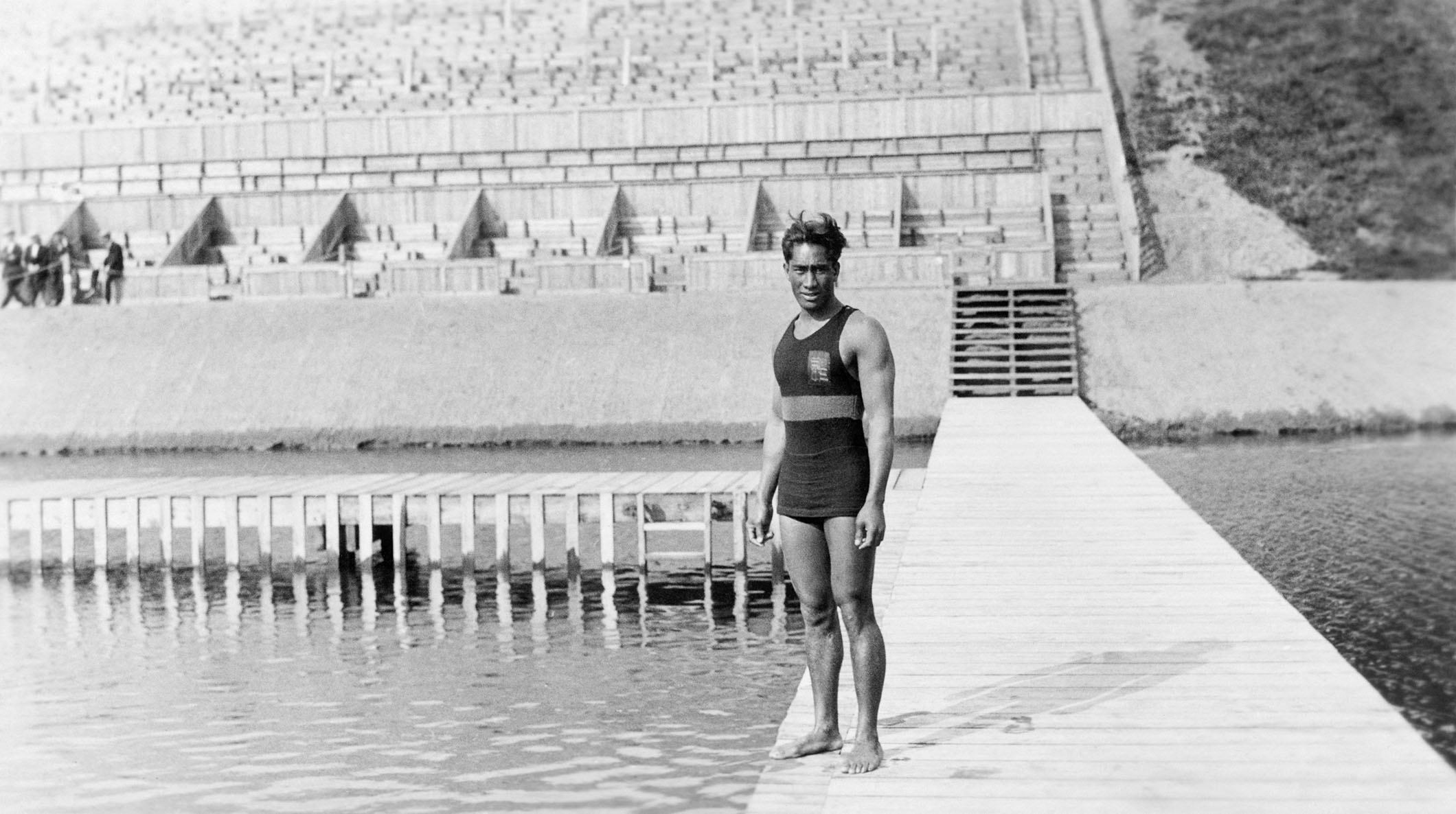 1912 Summer Olympics, Duke Kahanamoku Wallpaper, 2120x1190 HD Desktop