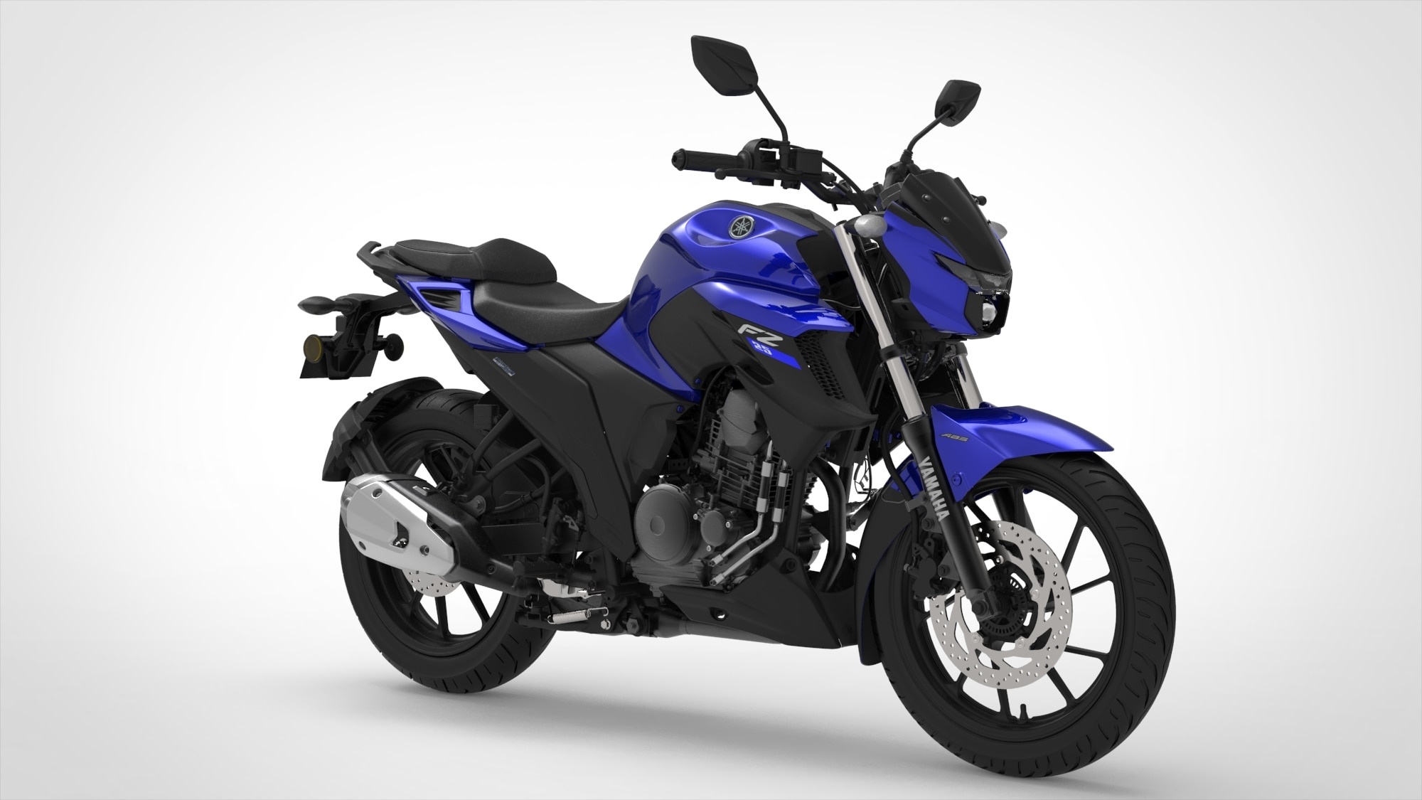 BS6 Model, Yamaha FZ 25 Wallpaper, 2000x1130 HD Desktop