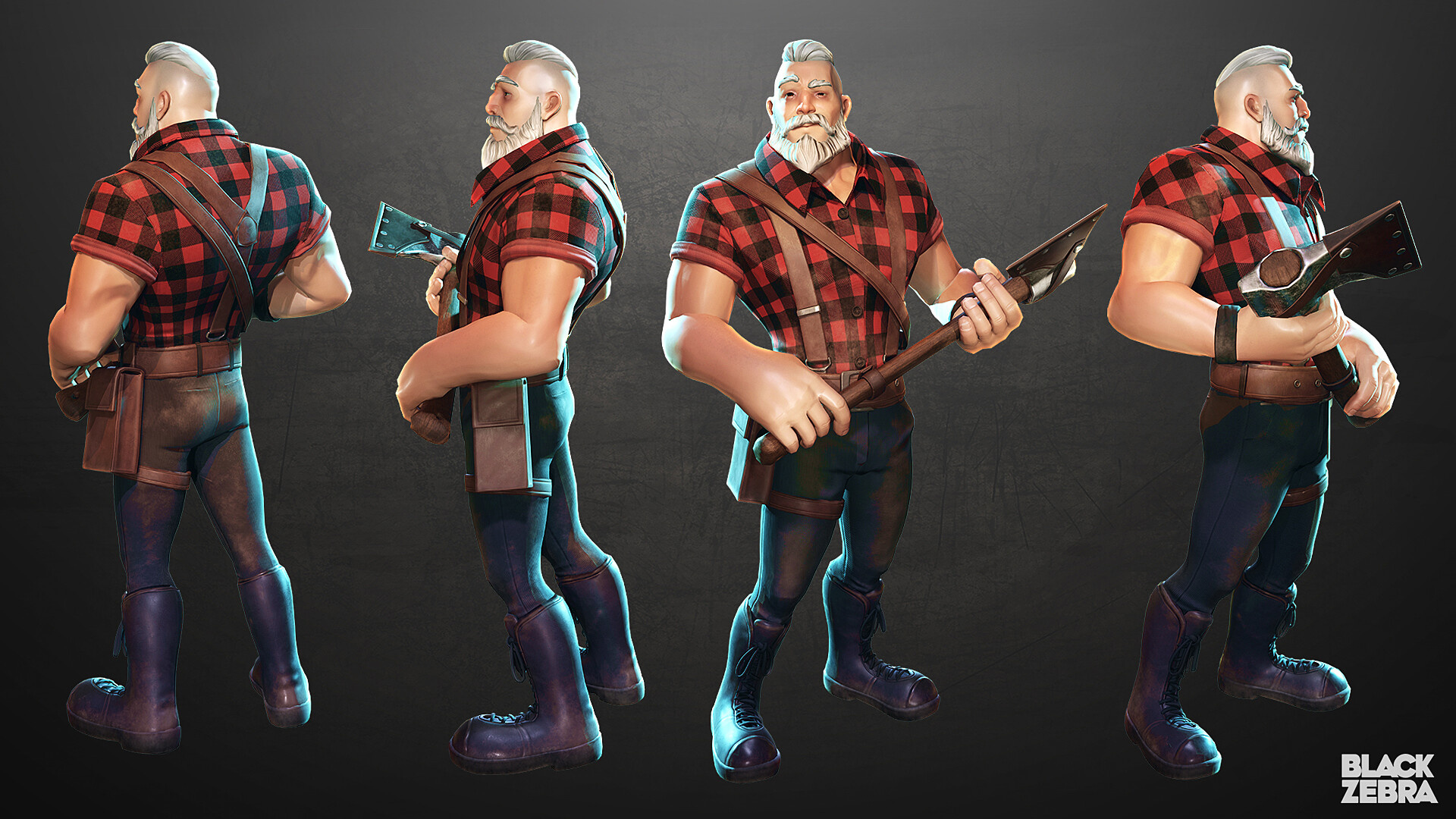 Blackzebra Studio, Lumberjack, 1920x1080 Full HD Desktop