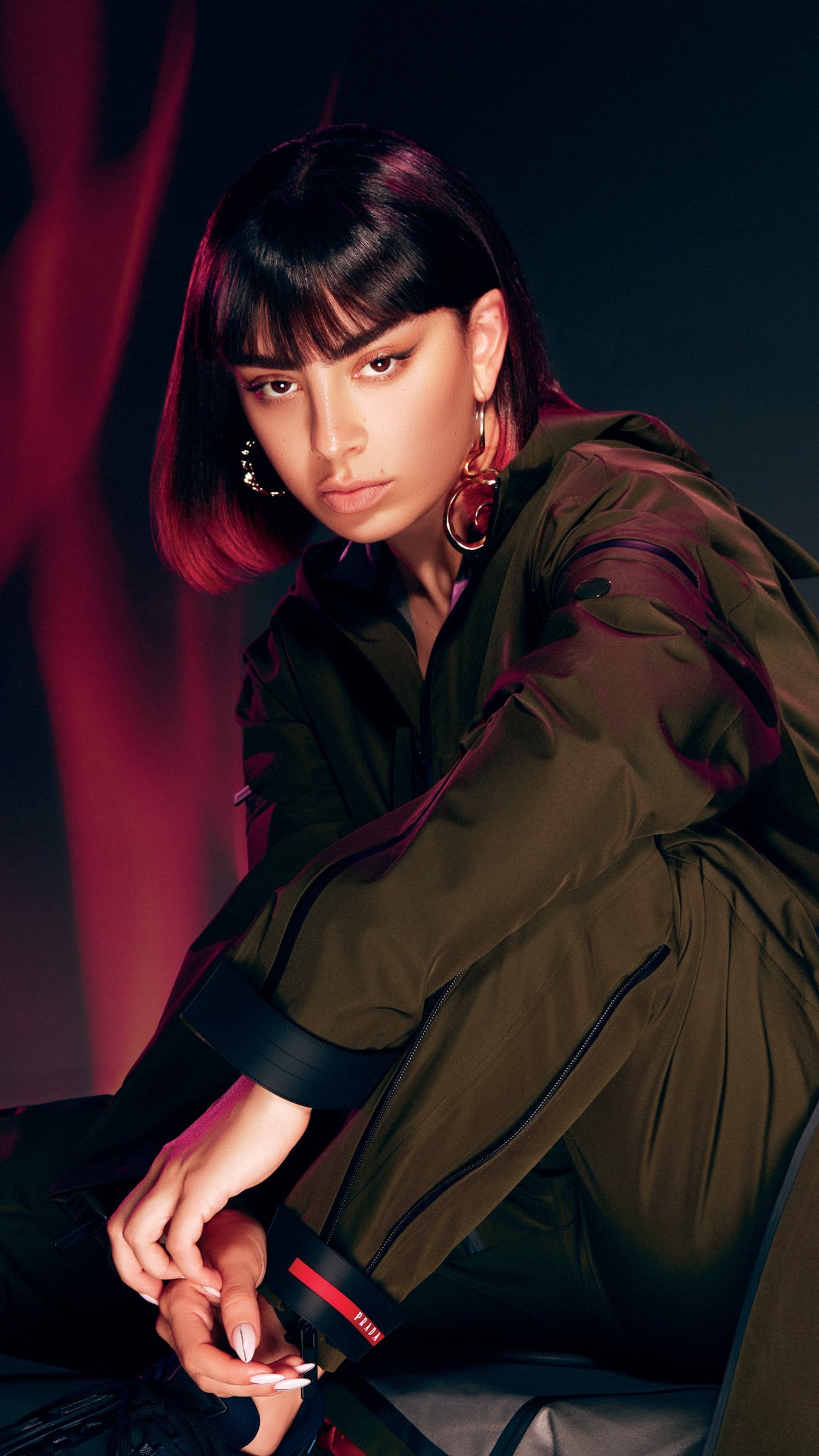 Charli XCX, L'Officiel photoshoot, Sony Xperia X, Premium HD, 2160x3840 4K Phone