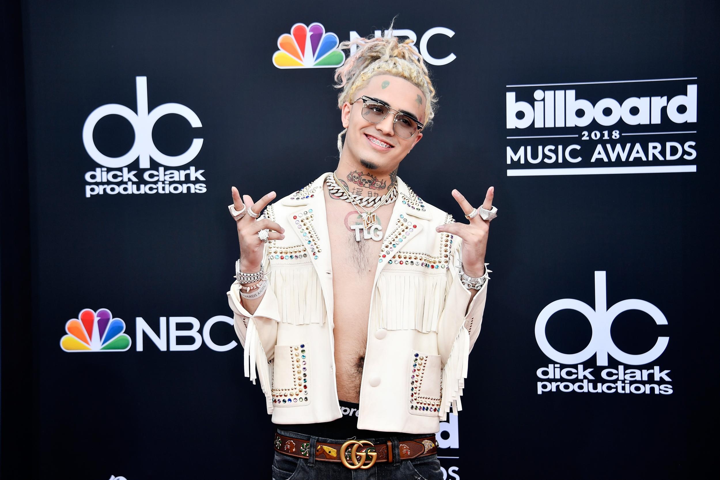 Lil Pump, Pop star's snake bite, Celebrity news, Unfortunate event, 2500x1670 HD Desktop