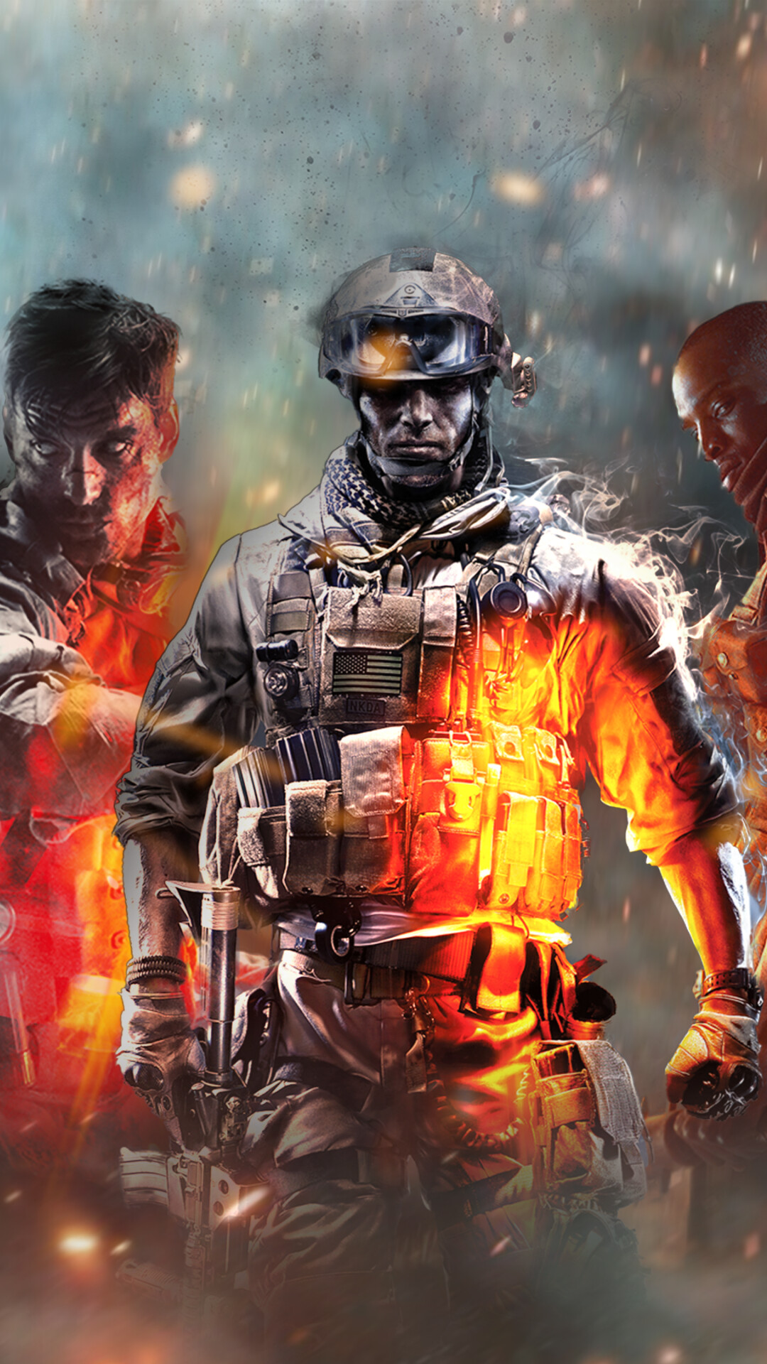 Battlefield 3, Explosive firefights, Diverse battlegrounds, Team-based strategy, 1080x1920 Full HD Phone