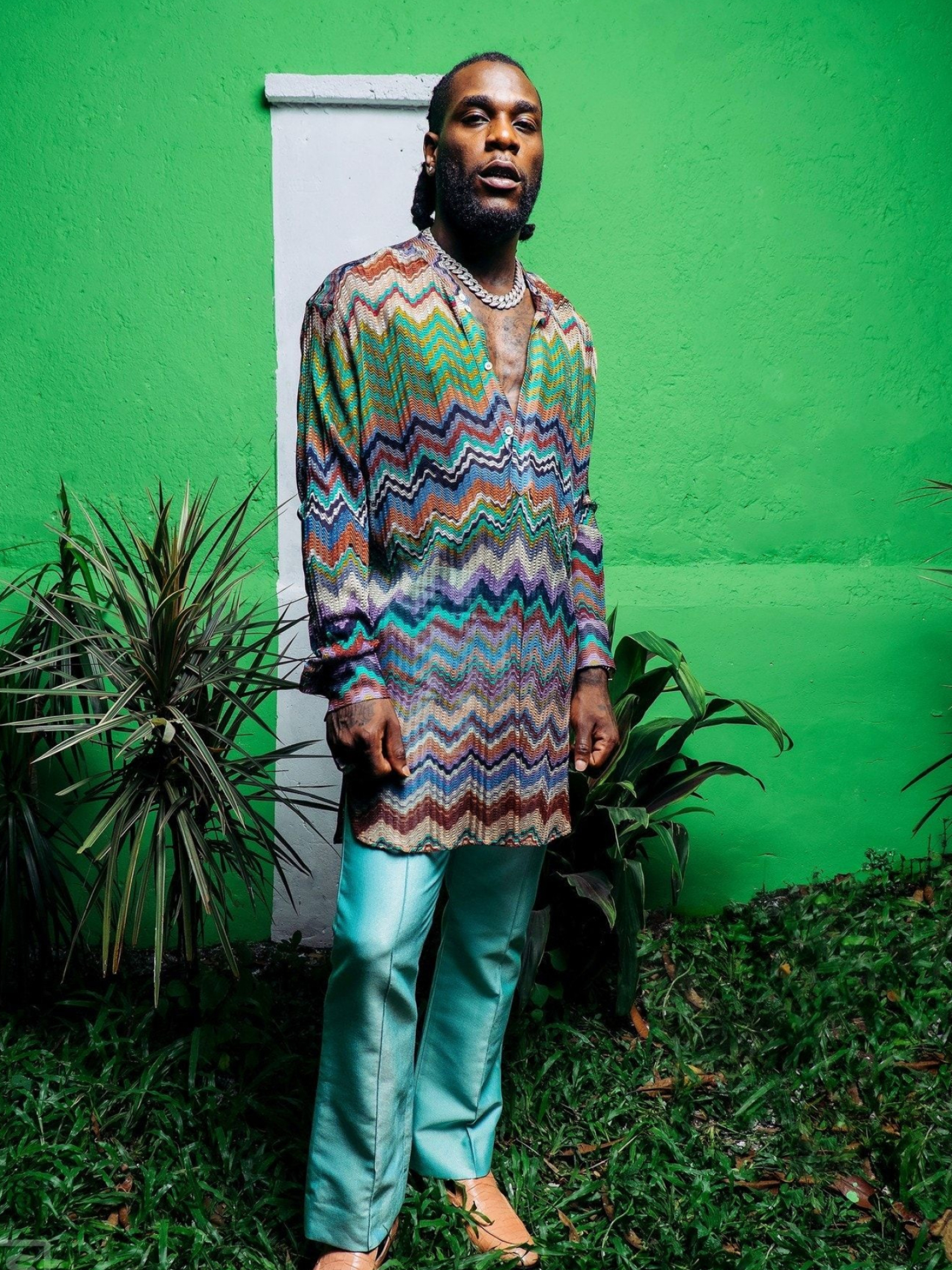 Burna Boy, African fashion, Wake up Africa, Afrocentric fashion, 1600x2140 HD Phone