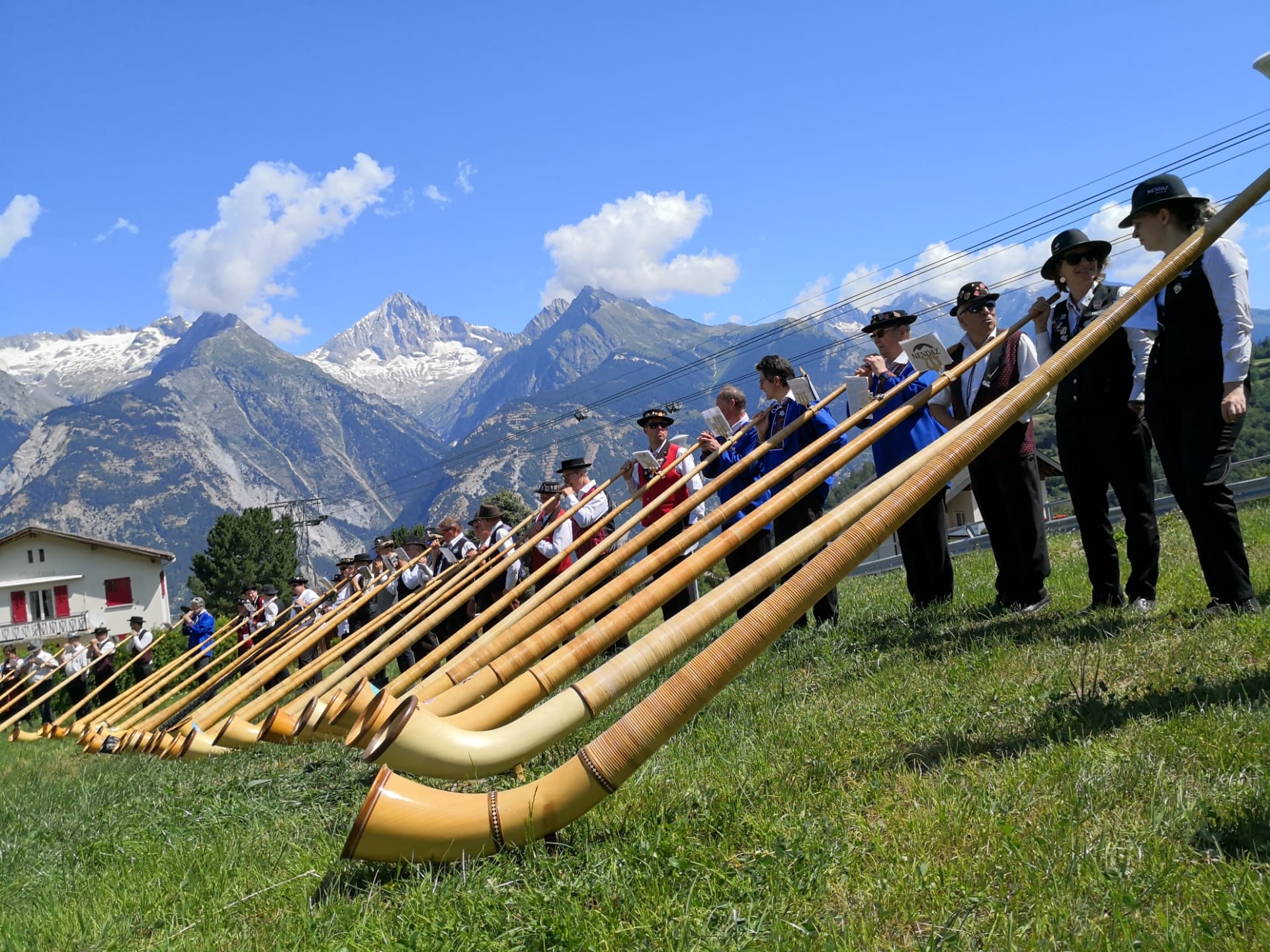 Alphorn images, Alphorn experience, Swiss customs, Swiss alphorn, 1920x1440 HD Desktop