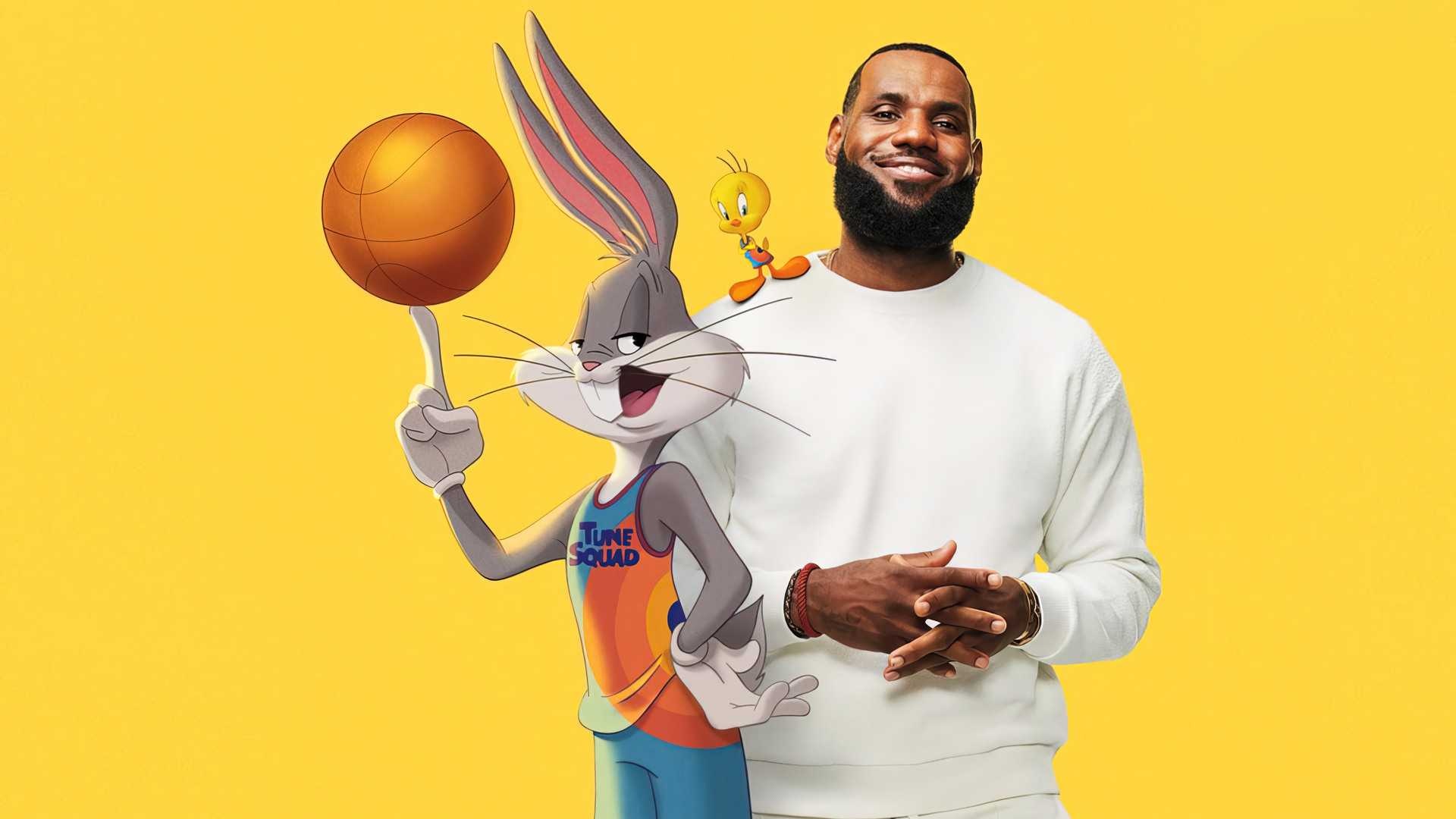 Space Jam: A New Legacy, Looney Tunes, Basketball showdown, Warner Bros, 1920x1080 Full HD Desktop