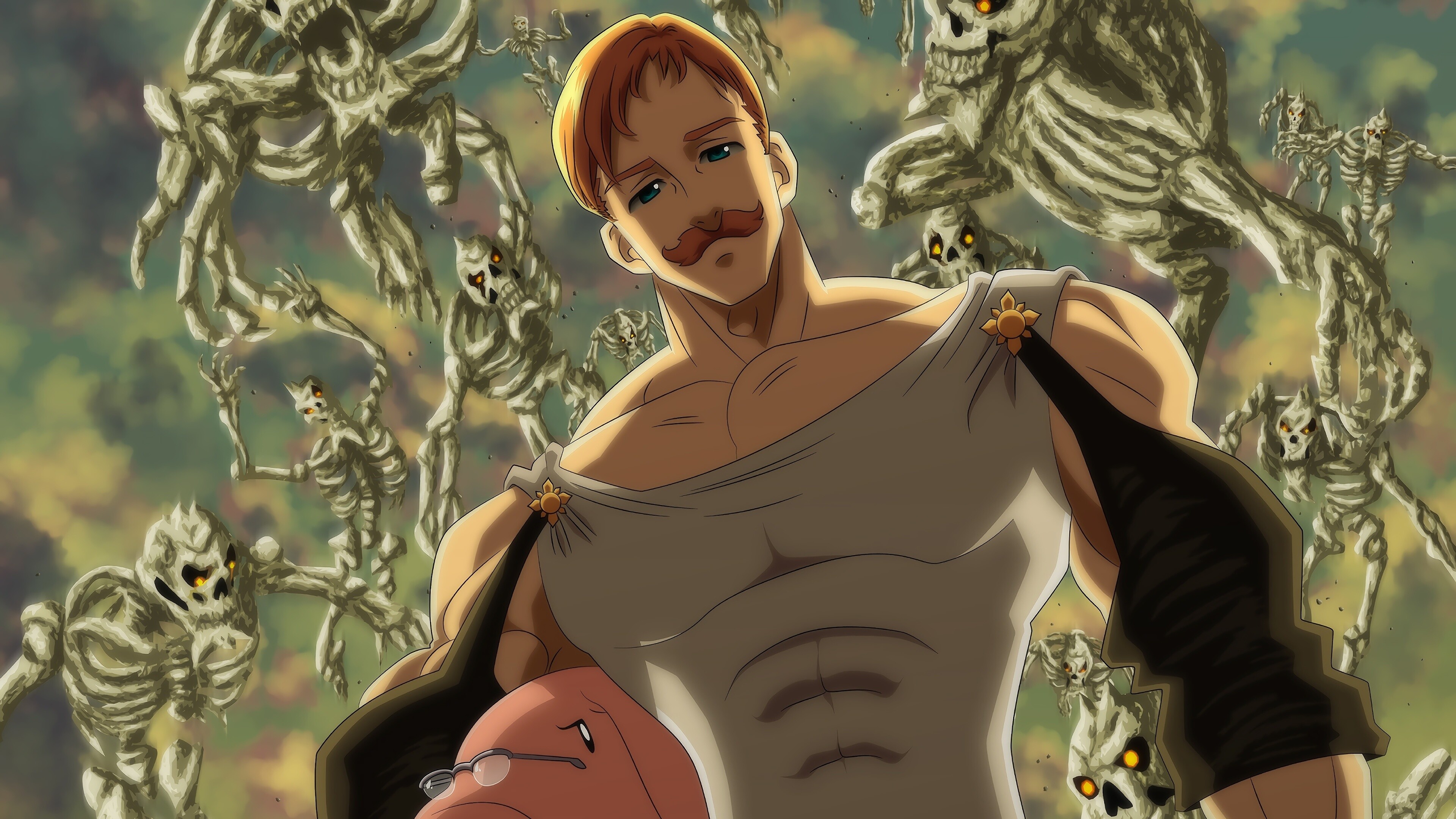 Escanor, The Seven Deadly Sins Wallpaper, 3840x2160 4K Desktop