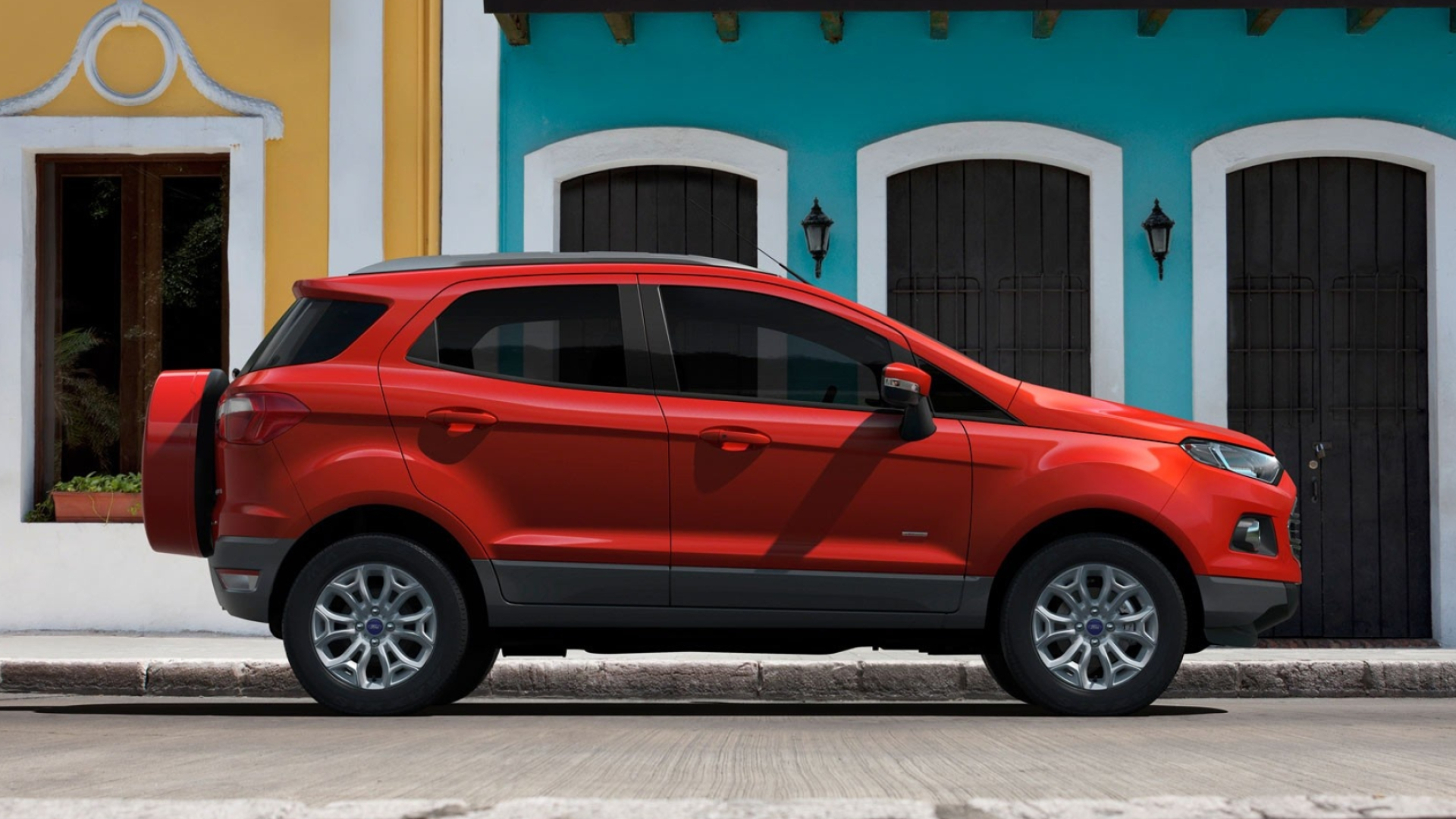 Ford EcoSport, Auto, wheel, vehicle, 1920x1080 Full HD Desktop