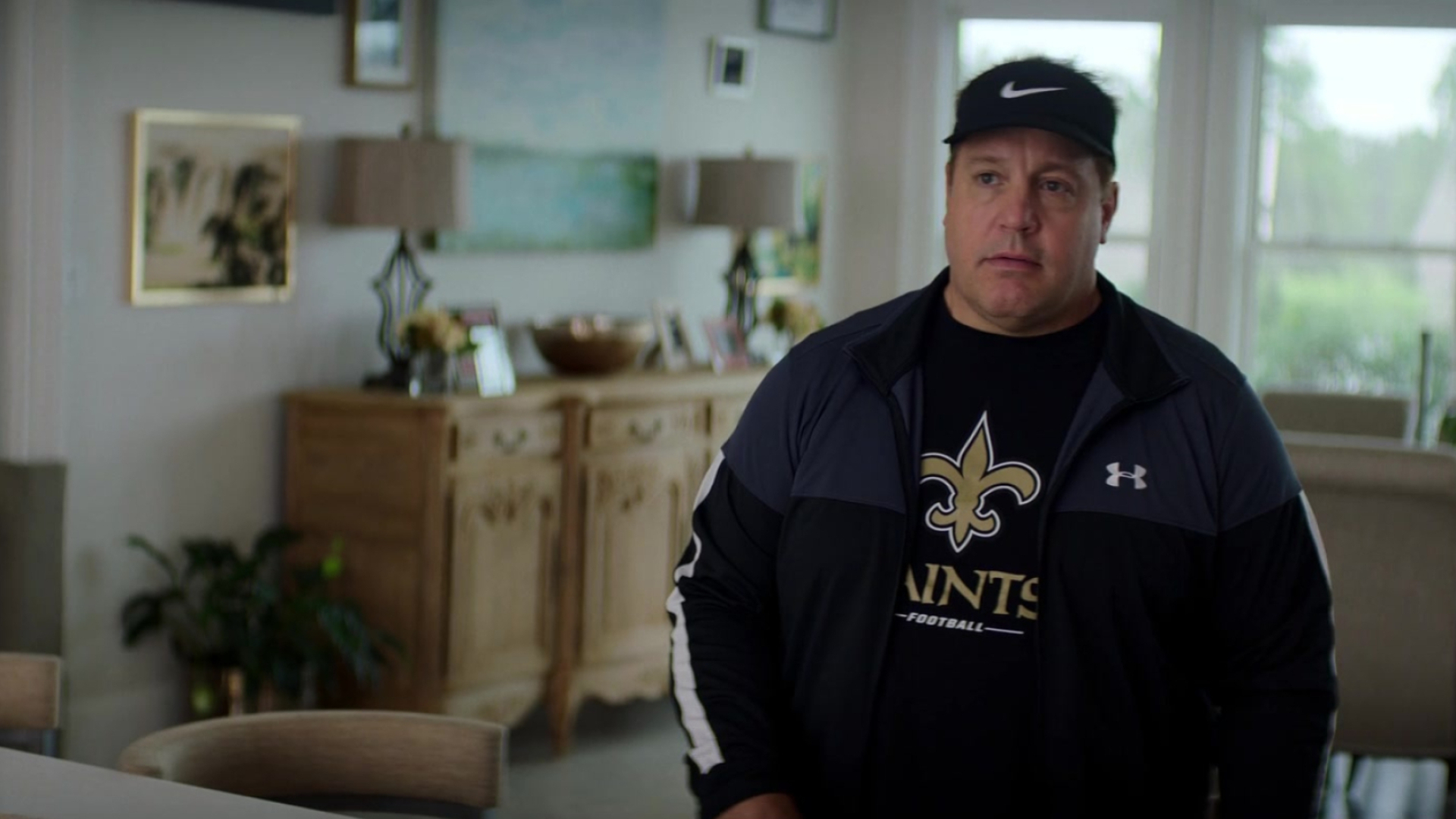 Home Team, Kevin James visor cap, Under Armour jacket, Football-themed movie, 1920x1080 Full HD Desktop