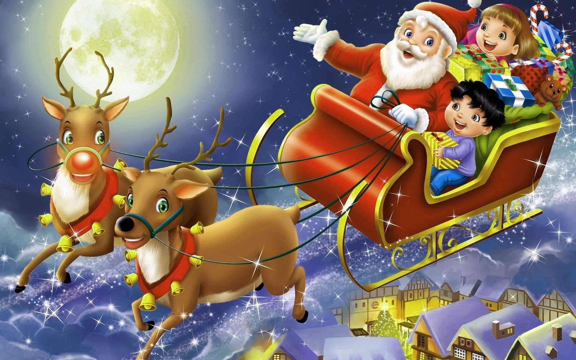 Father Christmas wallpaper, Festive holiday, WhatsPaper, 1920x1200 HD Desktop