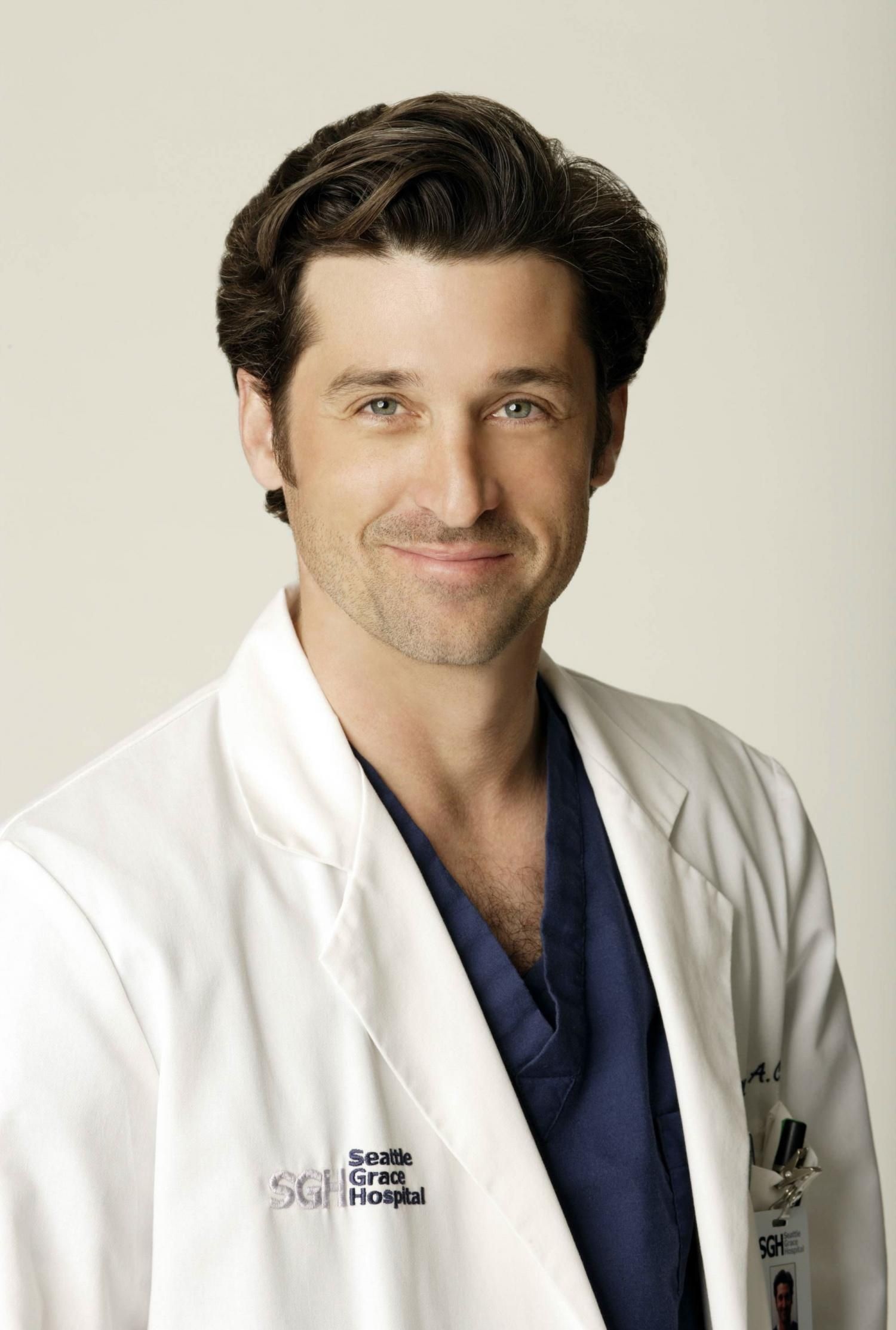 Patrick Dempsey, Grey's Anatomy, Derek, 80s actors, 1500x2230 HD Phone