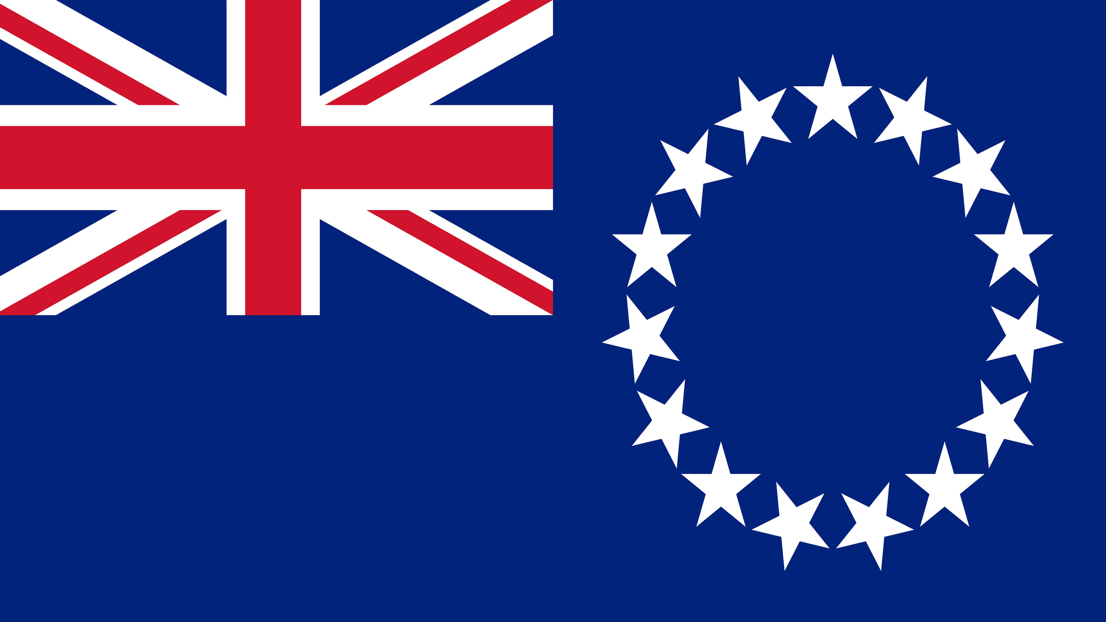 National flag, Cook Islands Wallpaper, 3840x2160 4K Desktop