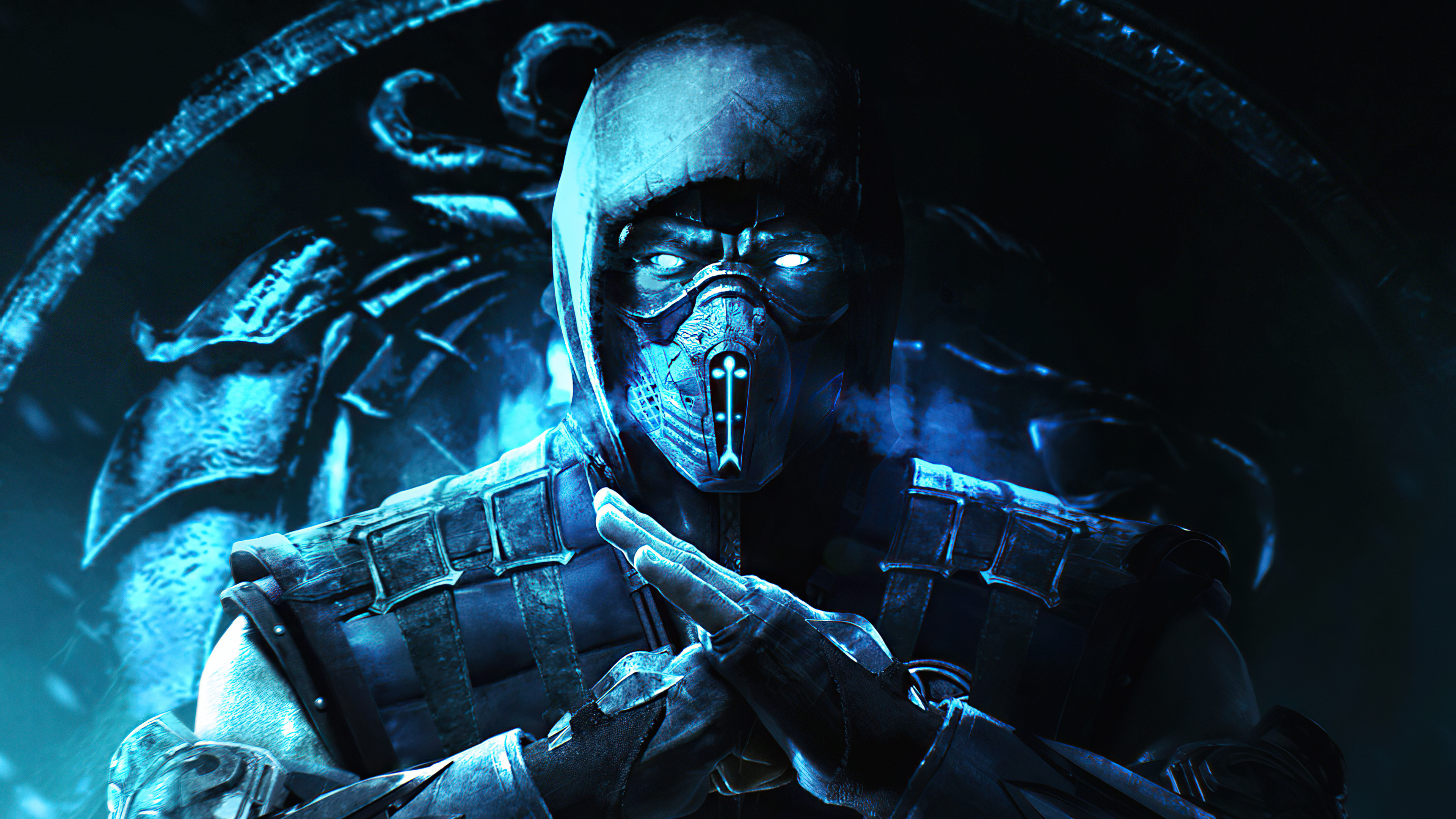 Sub-Zero Mortal Kombat 4k 2020, Laptop full HD, 3840x2160 4K Desktop