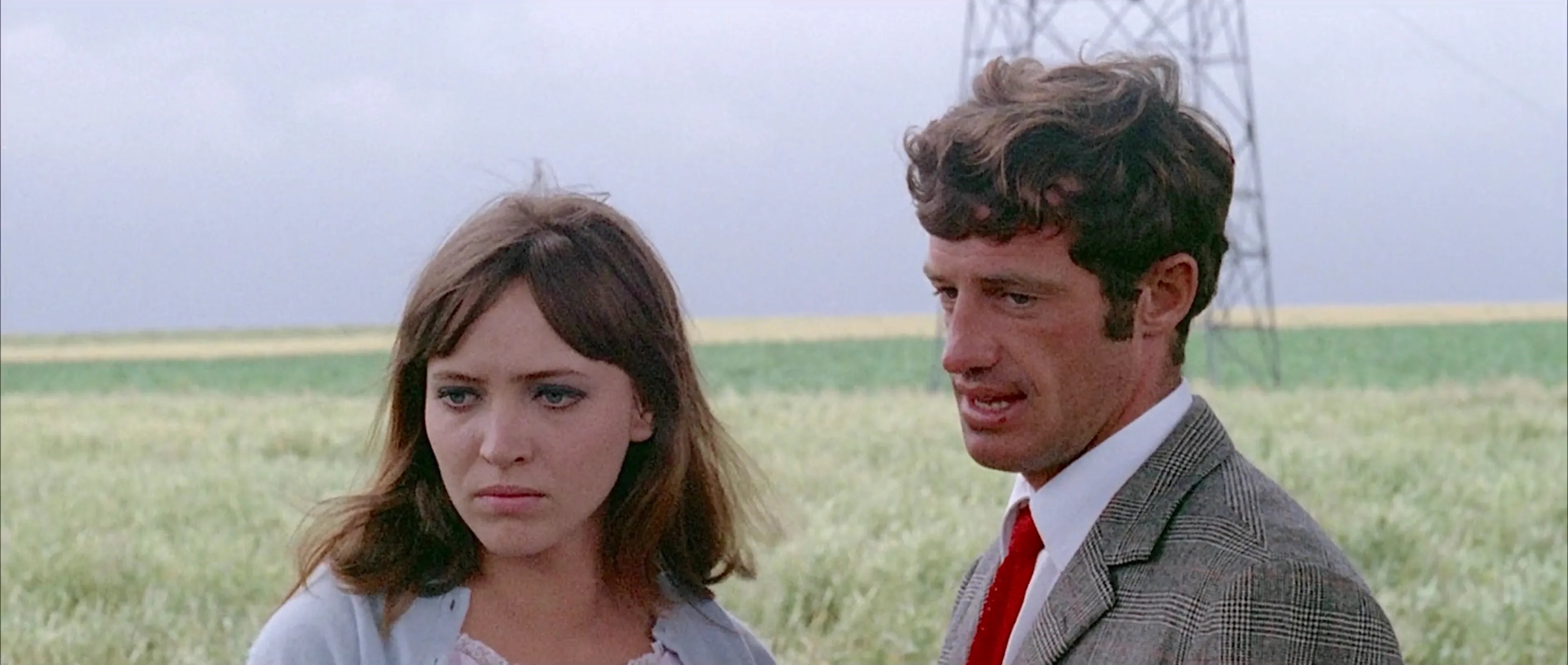 Jean-Paul Belmondo, Pierrot le Fou, Check suit, BAMF style, 3360x1430 Dual Screen Desktop