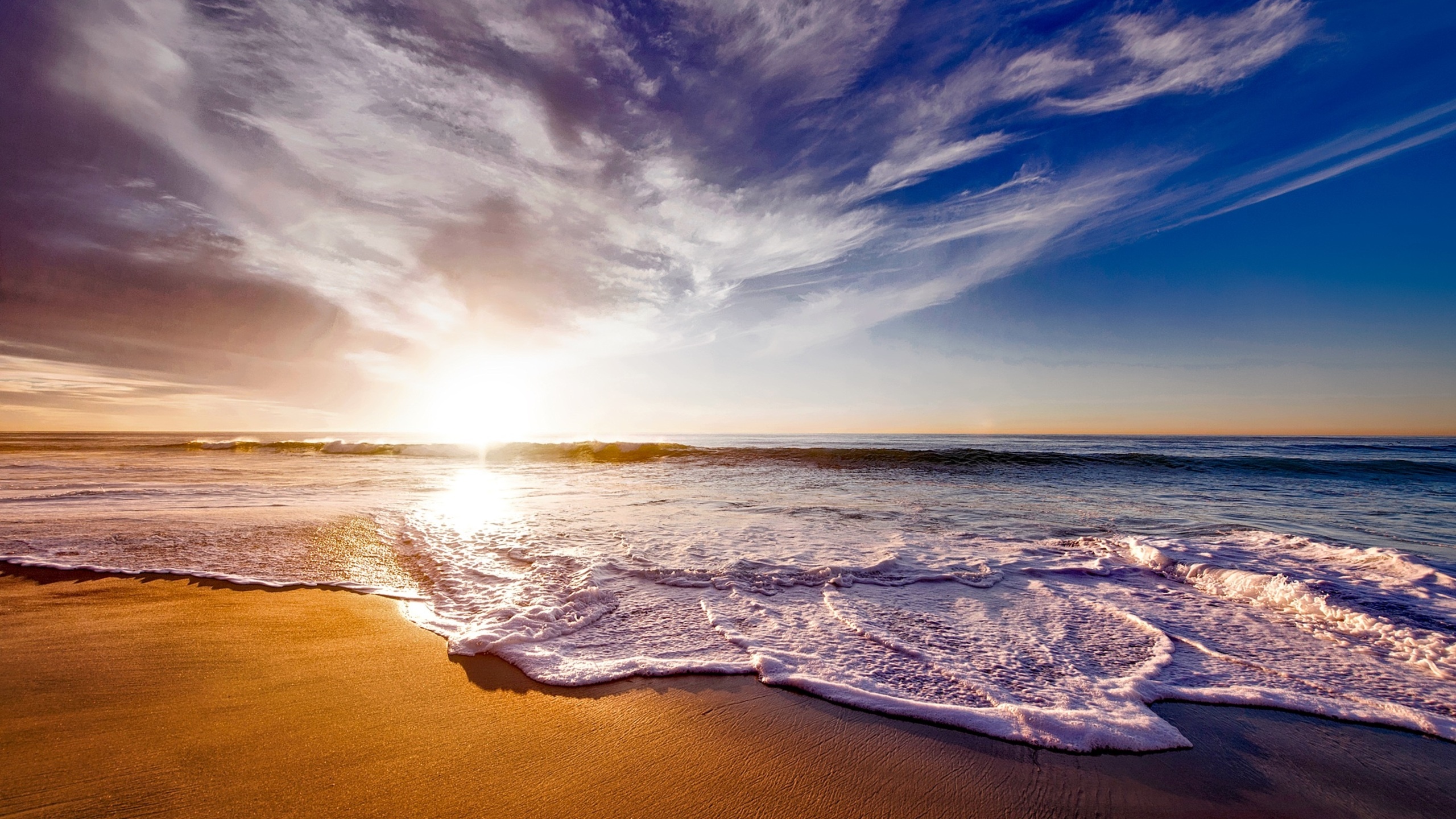 Pacific Ocean, California Wallpaper, 2560x1440 HD Desktop