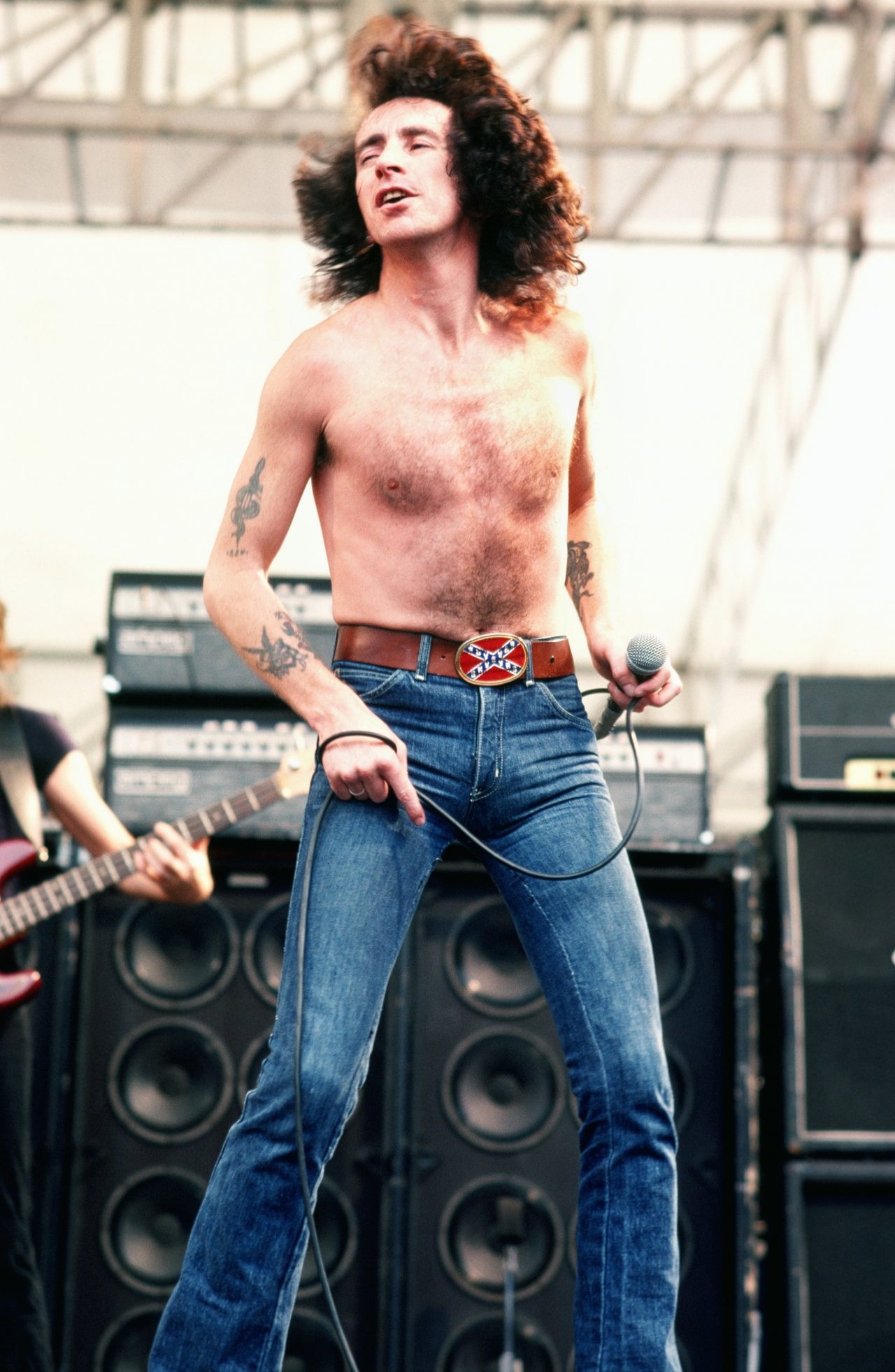 Bon Scott, Outdoor Concert, Flashbak, 1280x1970 HD Phone