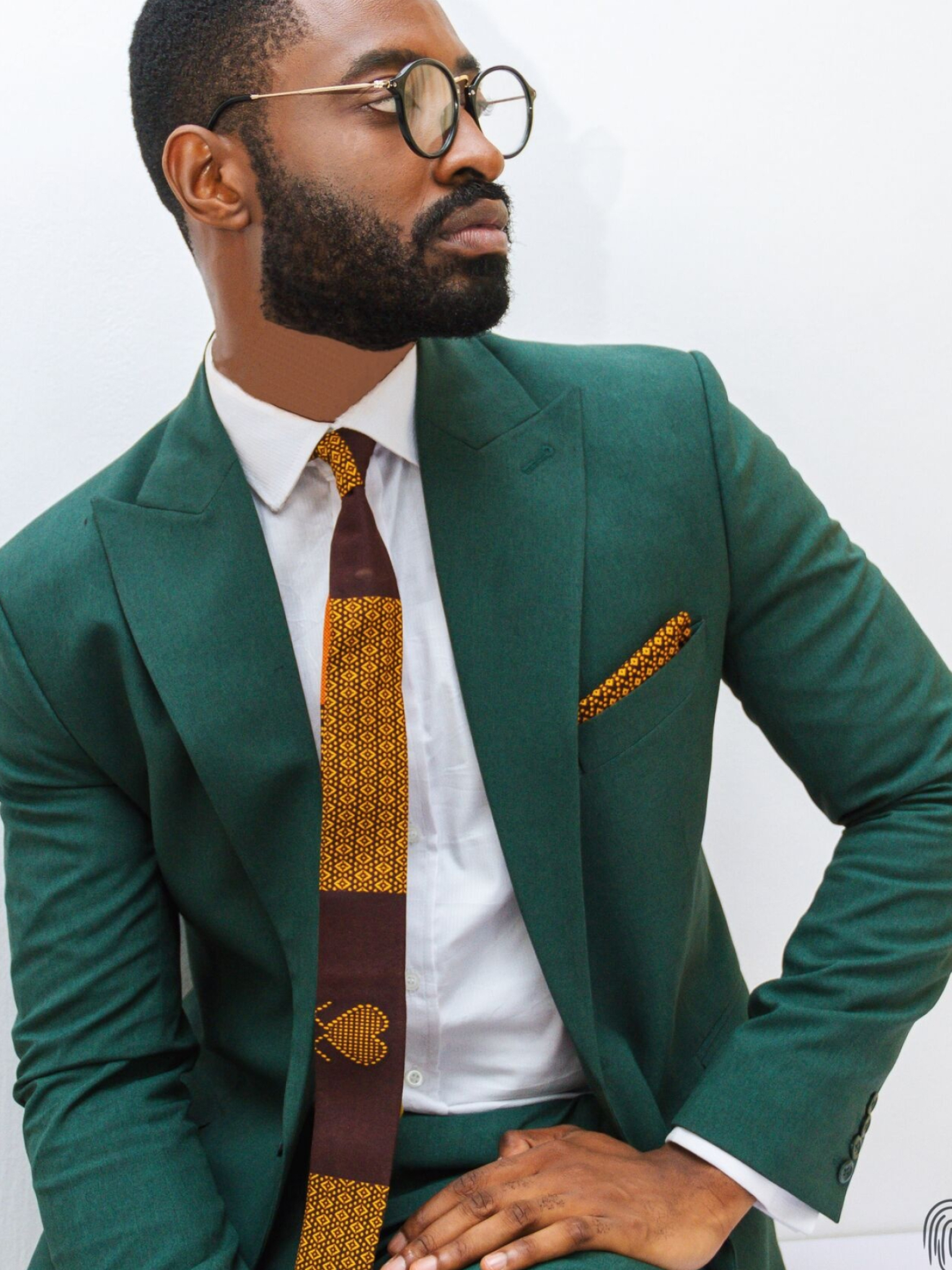 Ric Hassani, Fashionable African gentleman, Photos, BN Style, 1540x2050 HD Phone