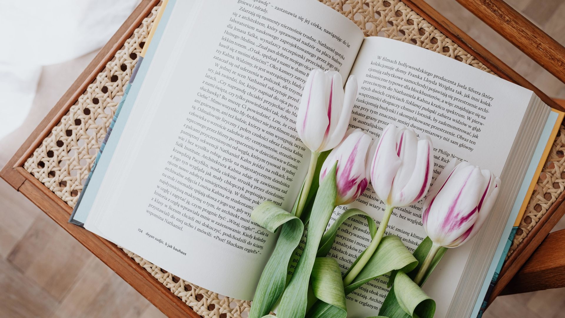 Flowers books pc wallpapers, Floral aesthetic, Botanical charm, Bookshelf decoration, 1920x1080 Full HD Desktop