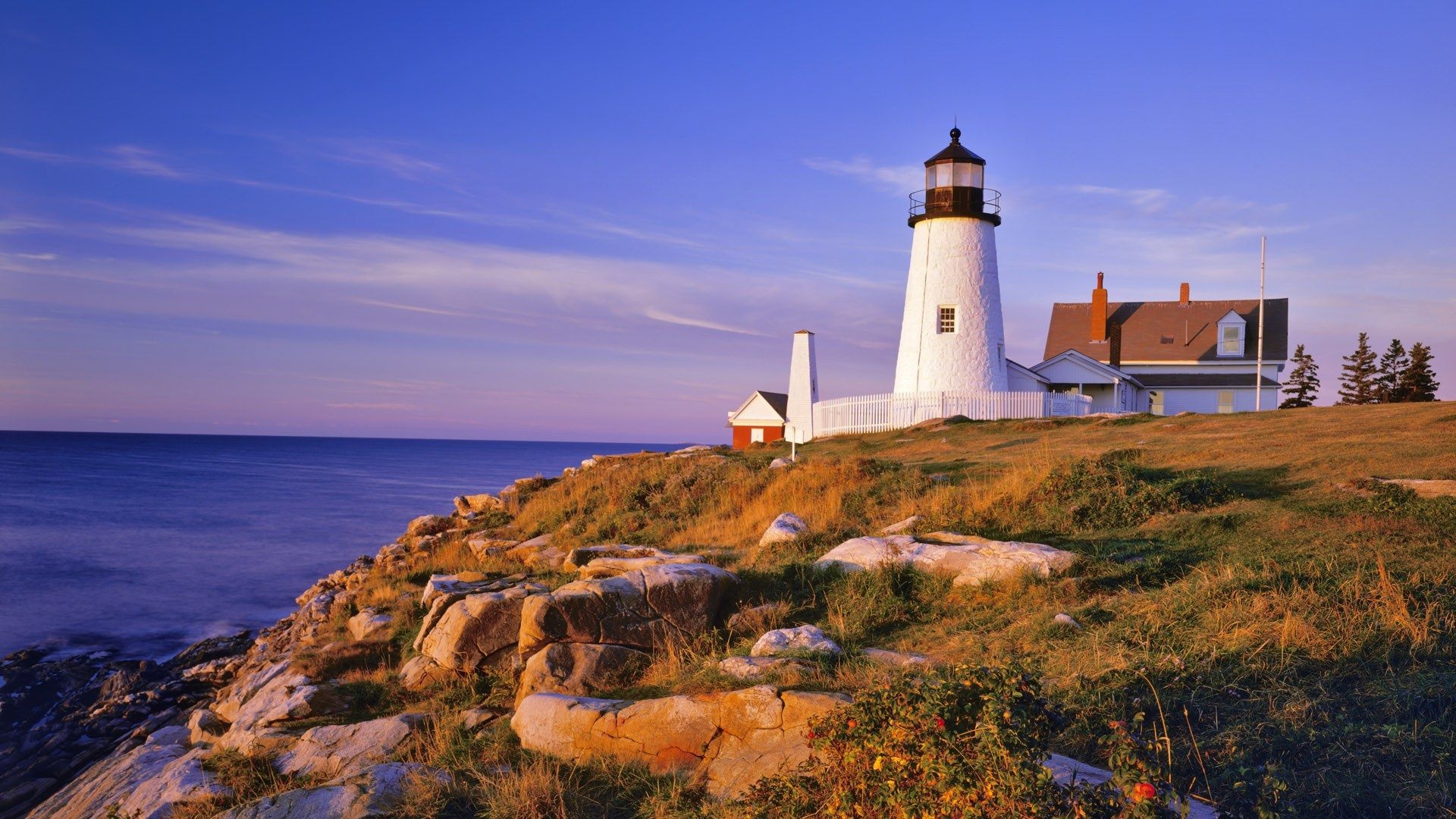 Pemaquid Point Light, Maine Wallpaper, 1920x1080 Full HD Desktop