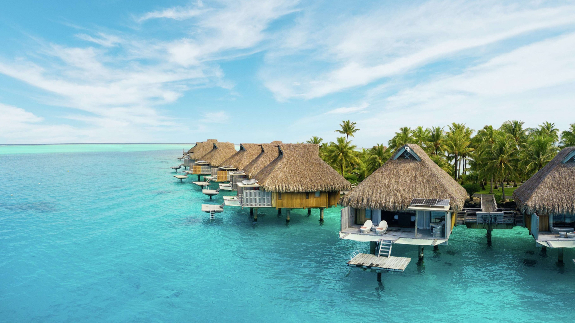 Conrad Bora Bora Nui, French Polynesia, Hotel review, Paradise getaway, 1920x1080 Full HD Desktop