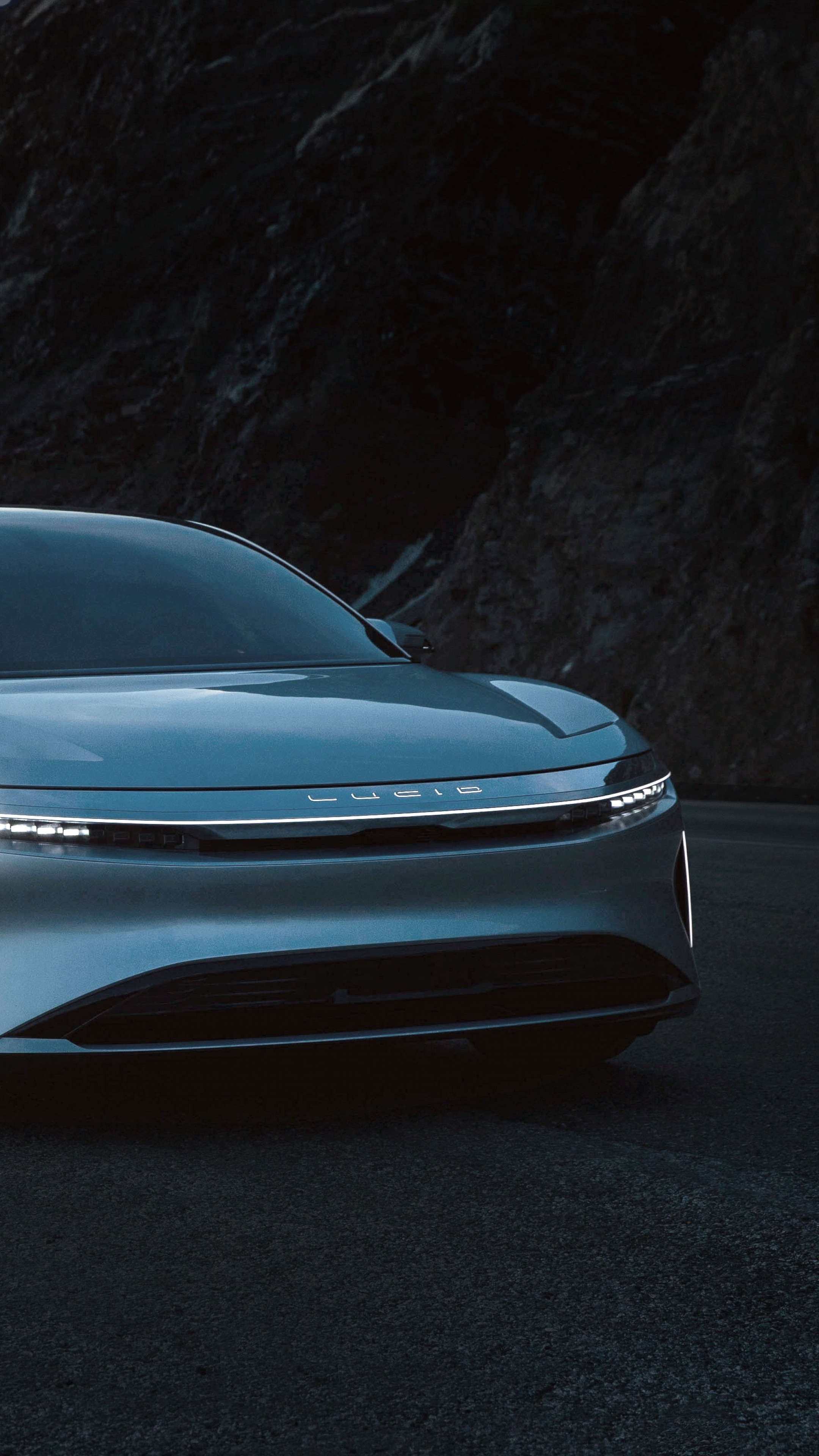 Lucid Air Sapphire, Luxury electric car, Impressive performance, High-resolution visuals, 2160x3840 4K Phone