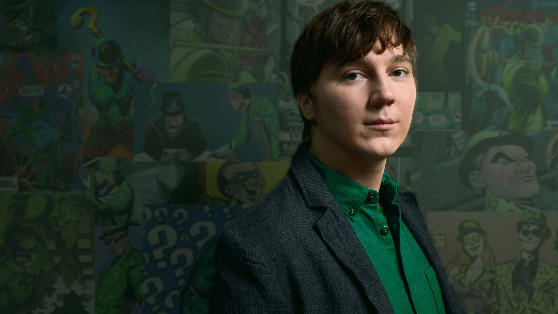 Paul Dano, Riddler wallpaper, Michelle Anderson's post, 1920x1080 Full HD Desktop