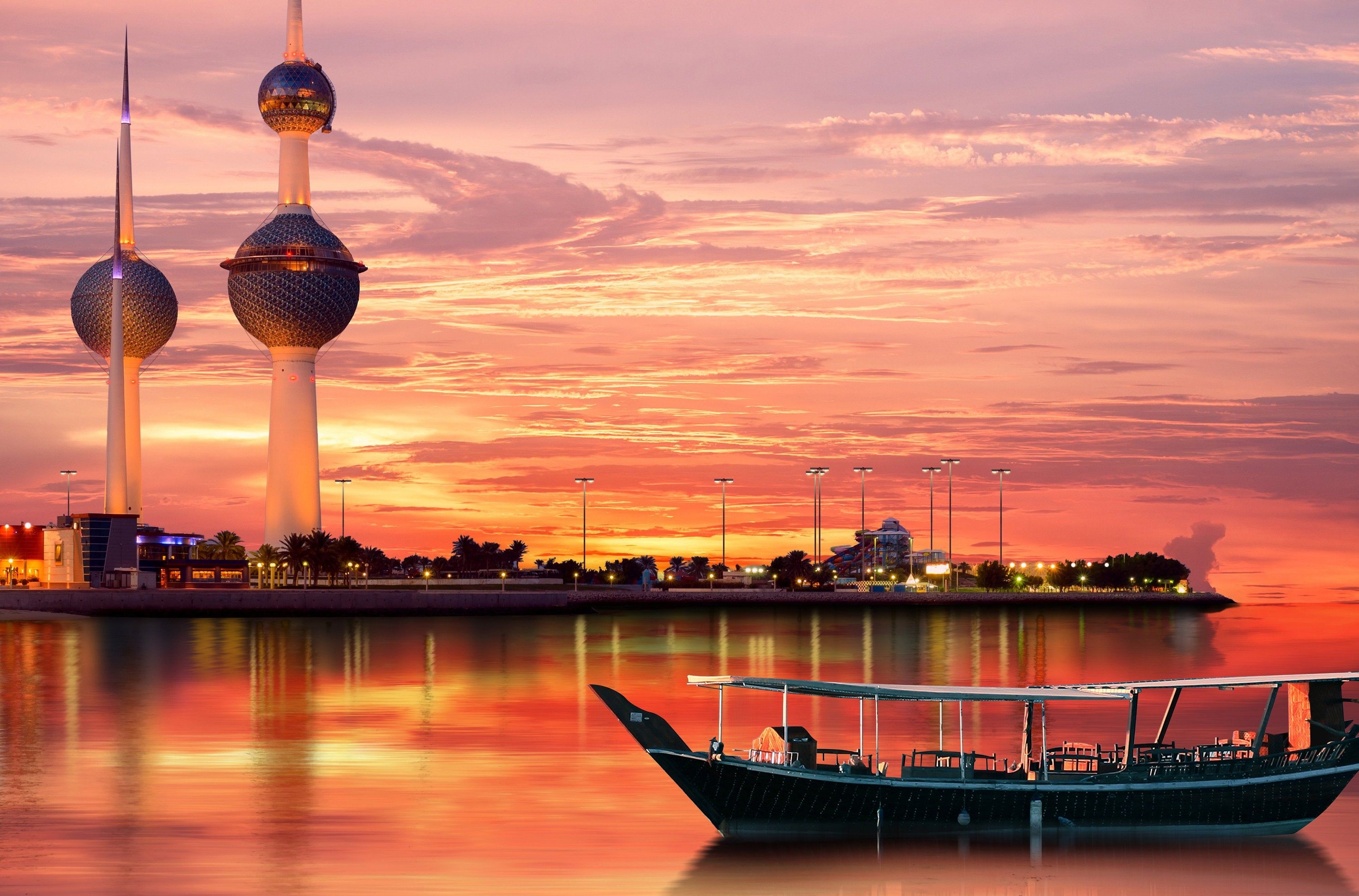 Kuwait canvas, Wall art, Contemporary prints, Boat decor, 3000x1980 HD Desktop