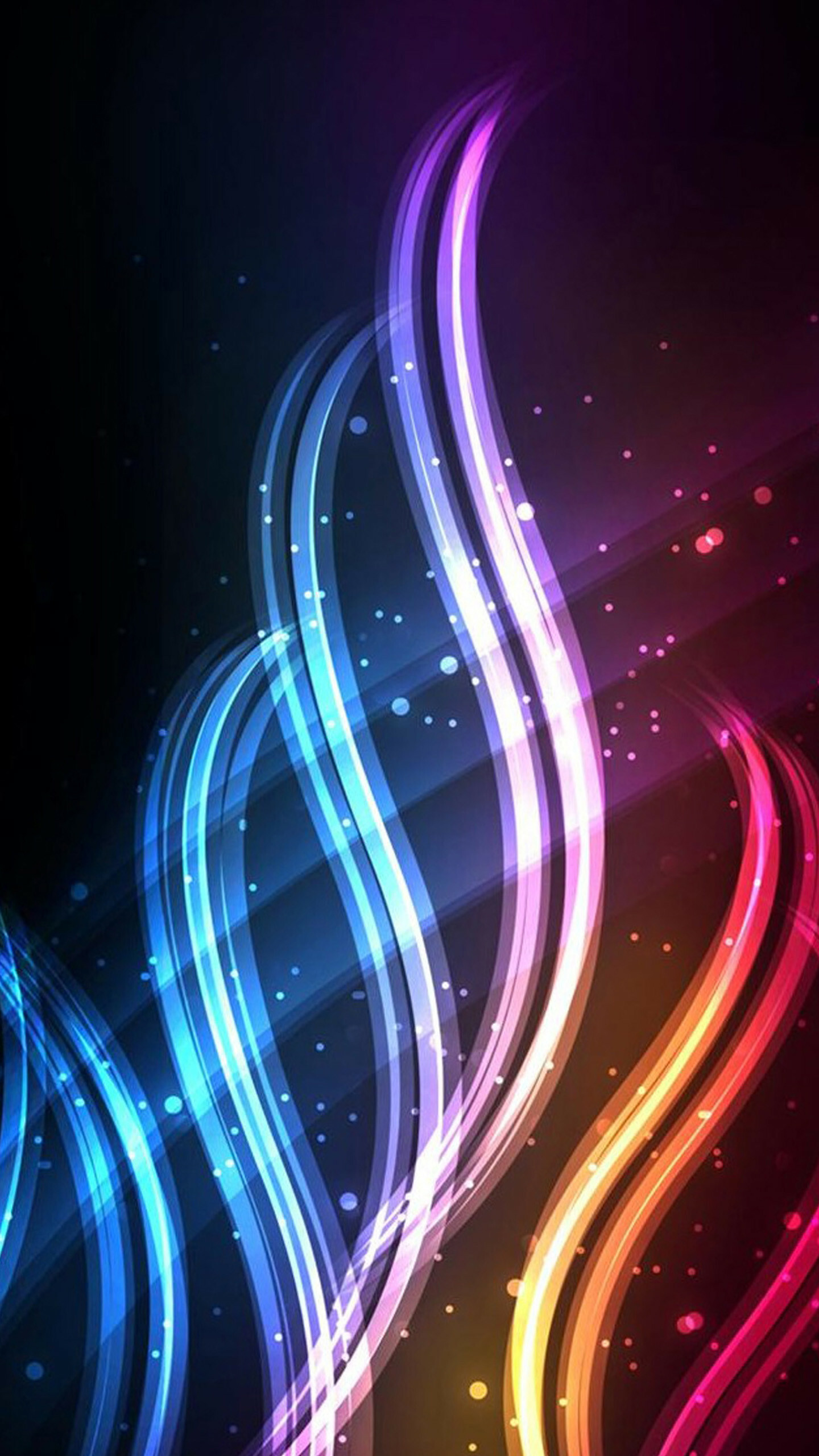 Free neon wallpaper, Vibrant colors, Striking glow, Eye-catching design, 1440x2560 HD Phone