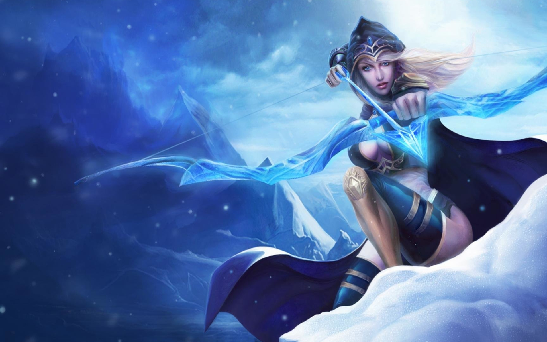 Ashe, League of Legends, PC wallpaper, Free download, 1920x1200 HD Desktop