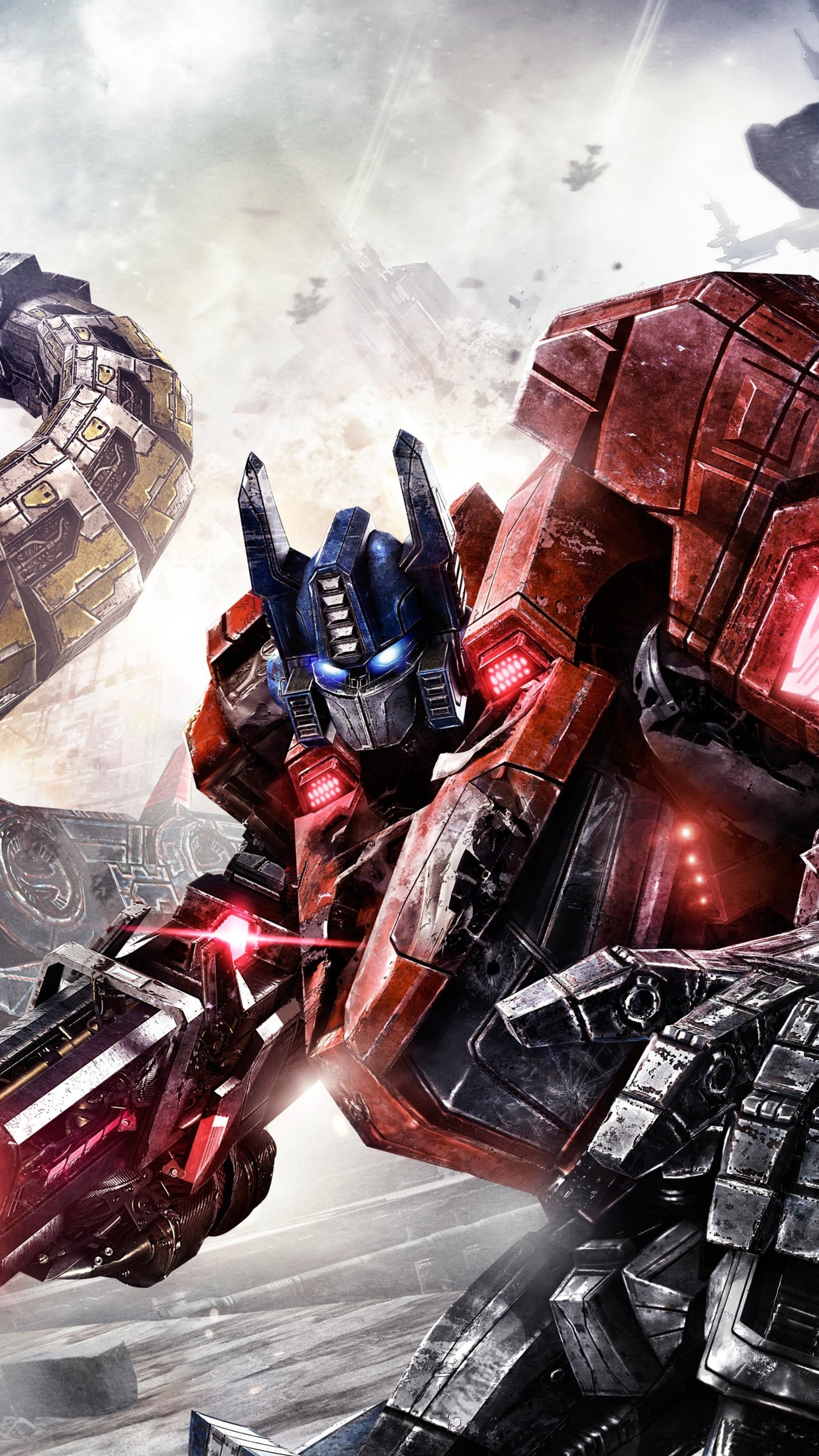 Fall of Cybertron, Transformers Wallpaper, 2160x3840 4K Phone