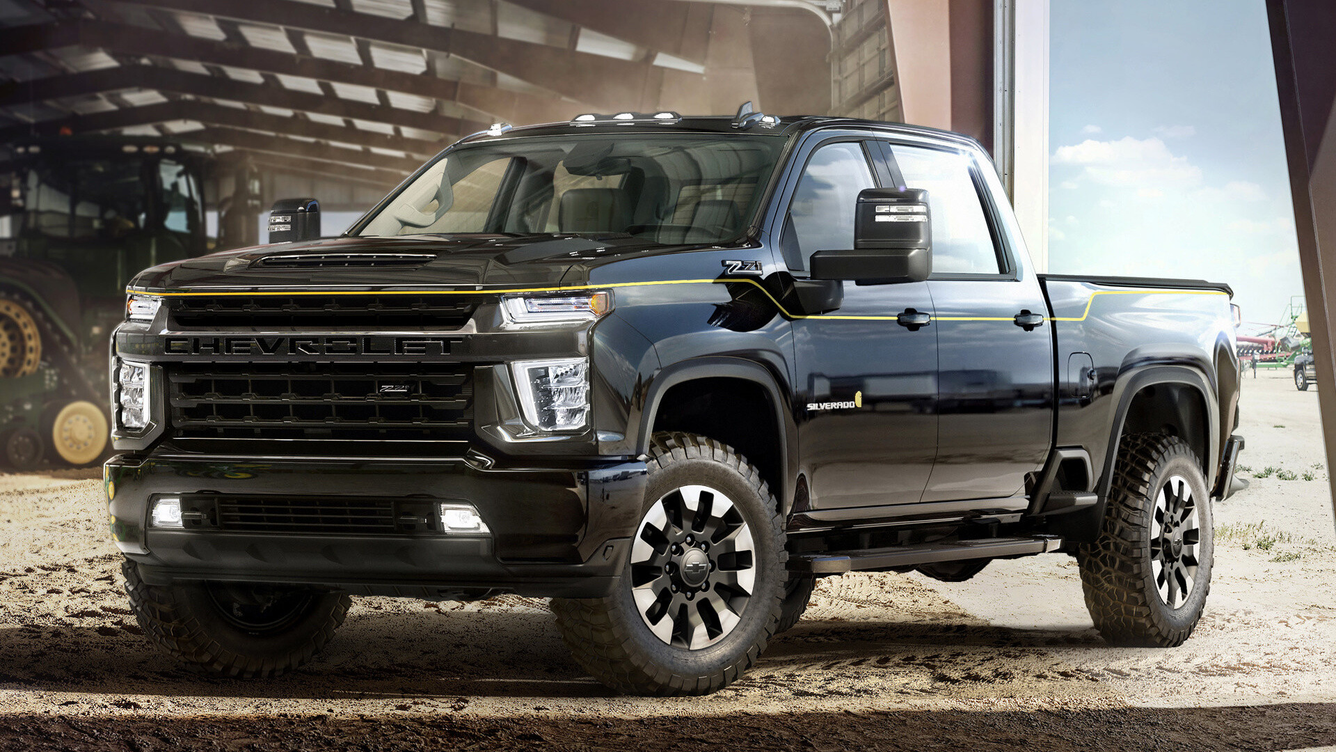 2021, 2500 HD, Z71 crew cab, carhartt special edition, 1920x1080 Full HD Desktop