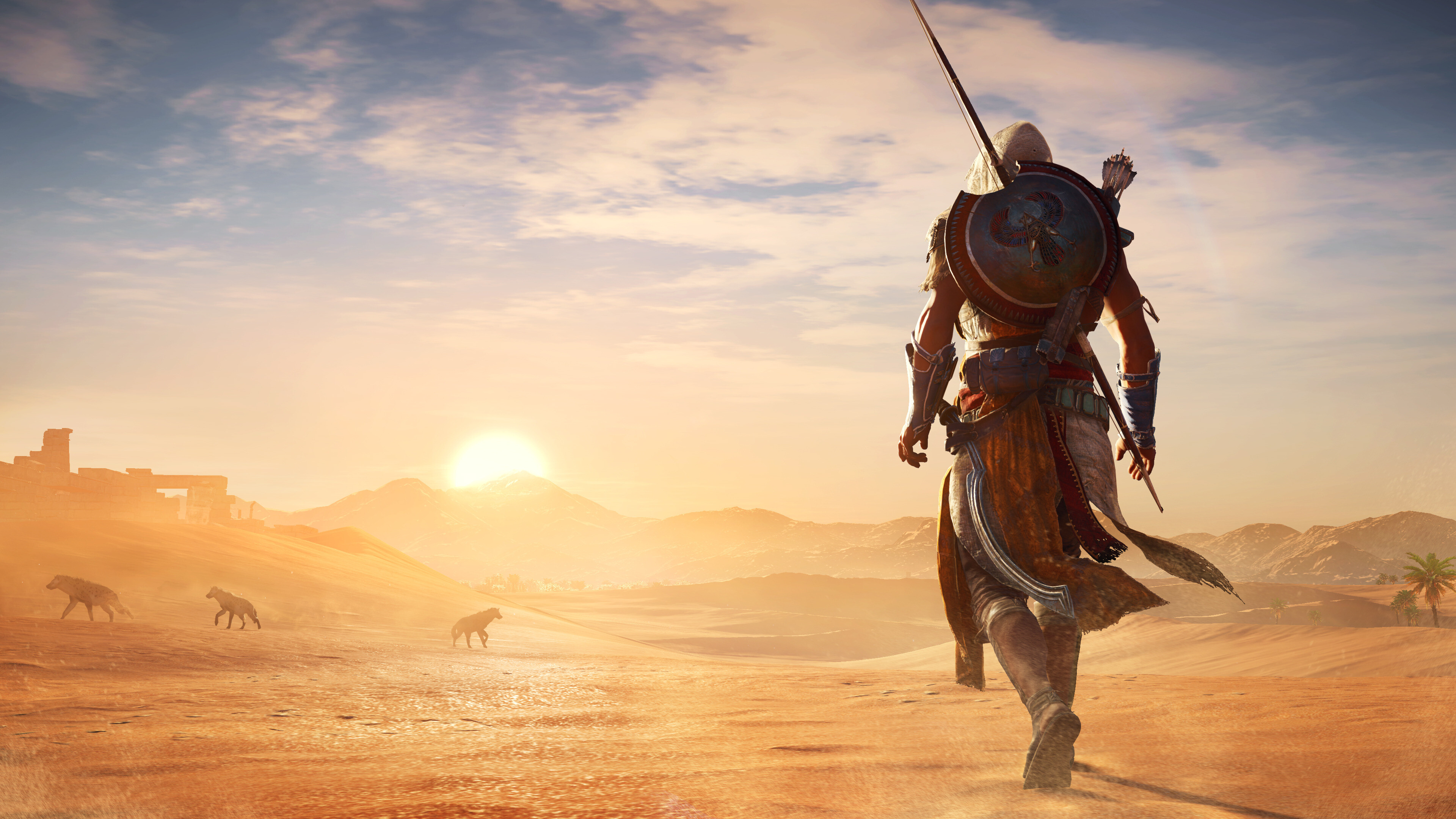 AC Origins, Assassin's Creed Wallpaper, 3840x2160 4K Desktop