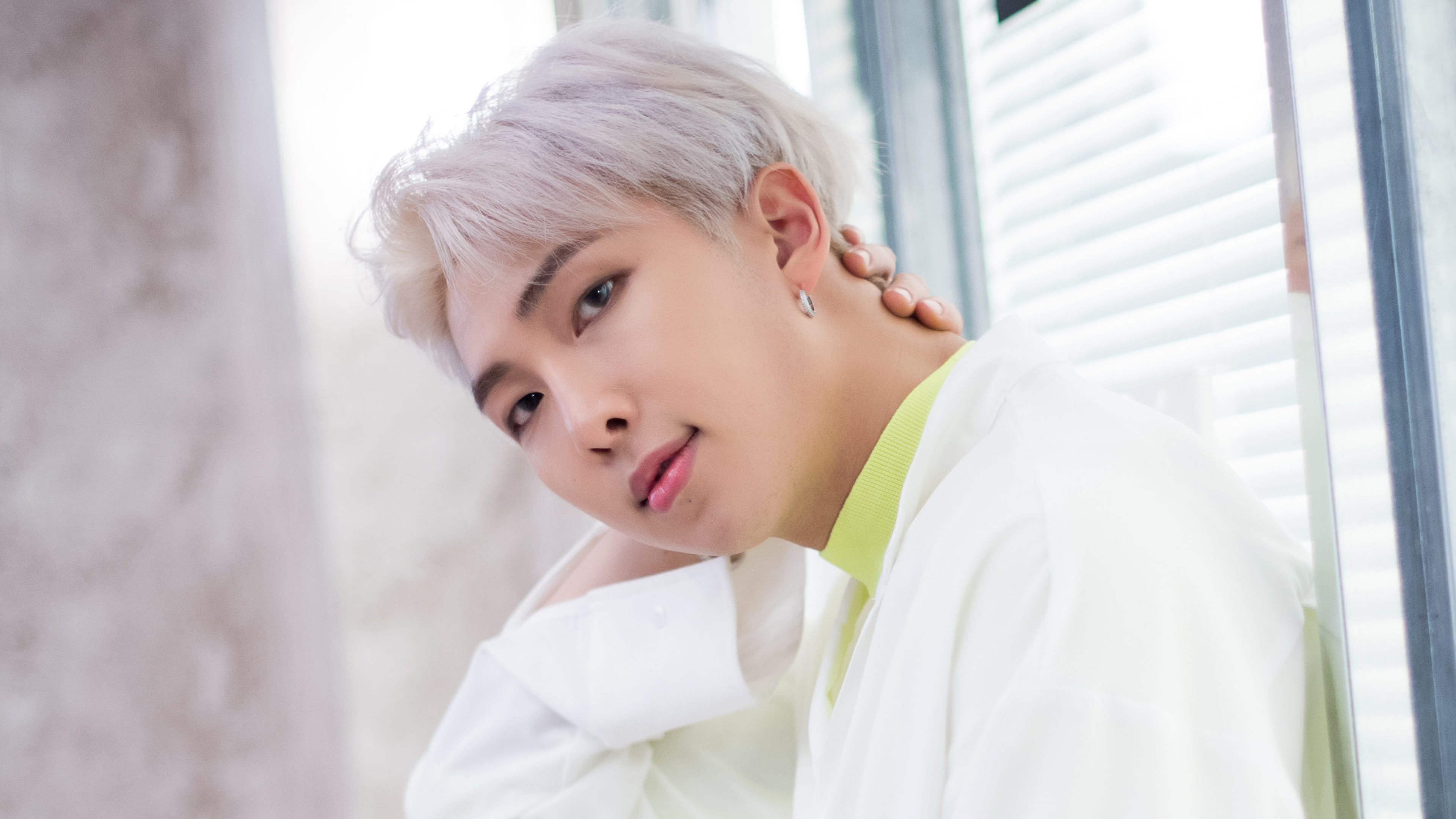 RM BTS Boy With Luv, Mesmerizing wallpaper, Captivating charm, Visual delight, 3840x2160 4K Desktop