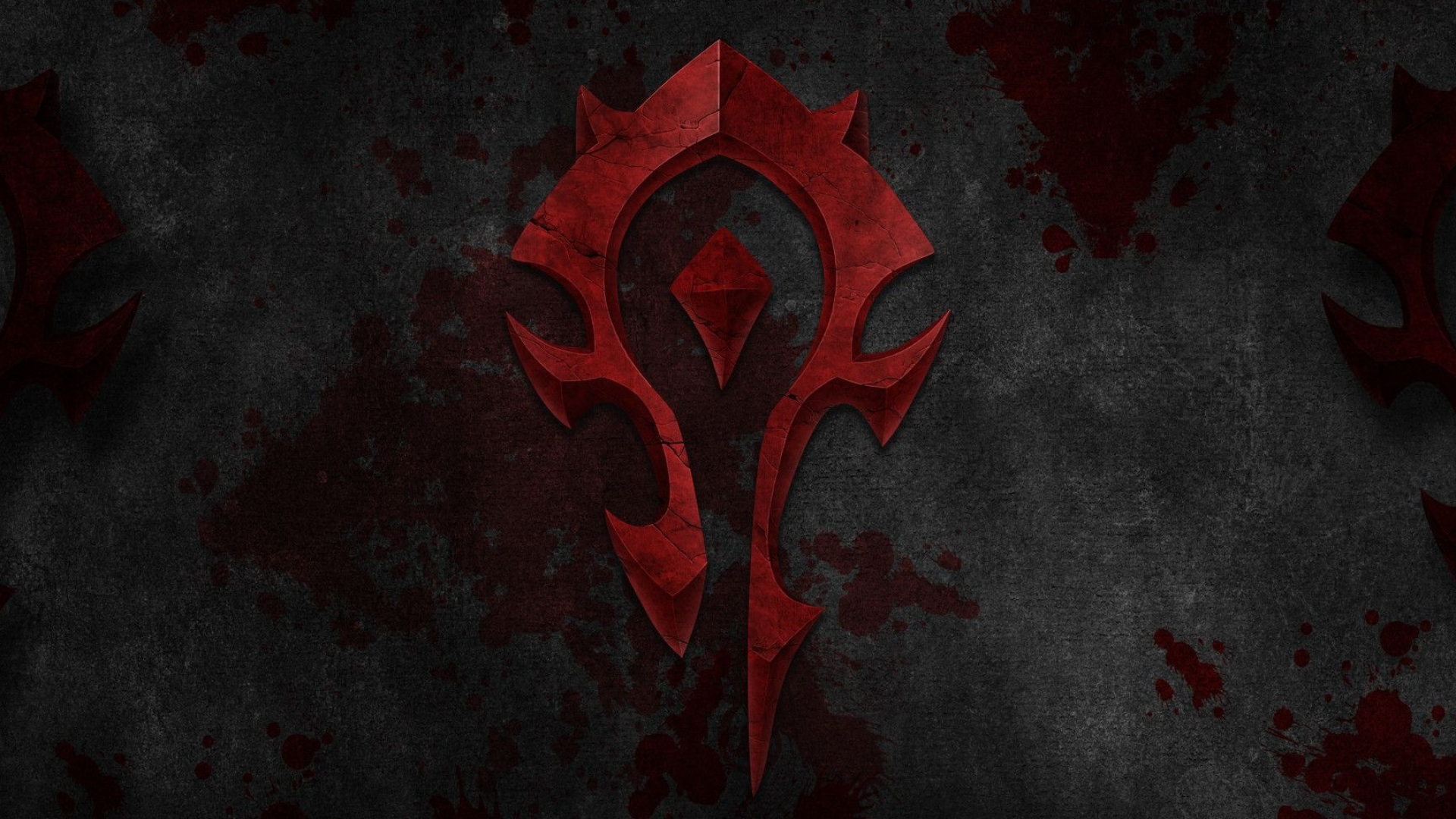 Horde Logo, World of Warcraft, Warrior Faction, MMORPG, 1920x1080 Full HD Desktop