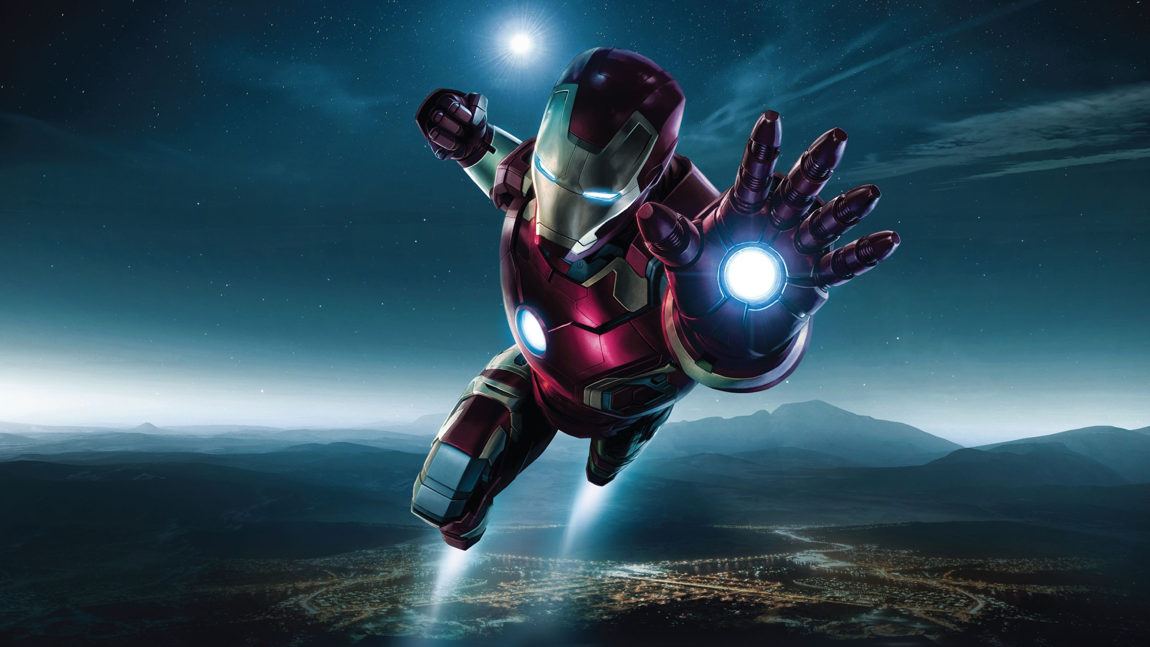 Iron Man, Super Heroes Wallpaper, 3840x2160 4K Desktop