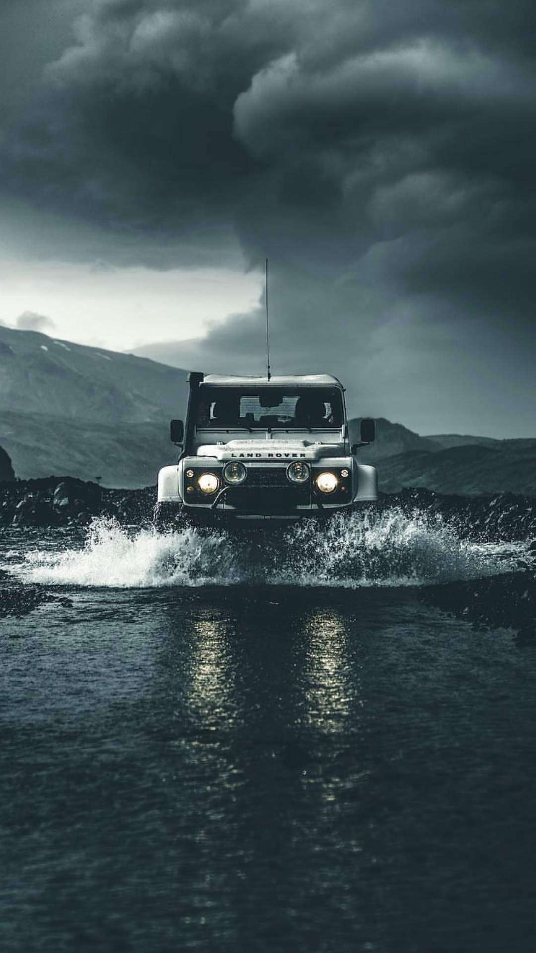 1995 Model Off-Road, Land Rover Defender Wallpaper, 1080x1920 Full HD Phone