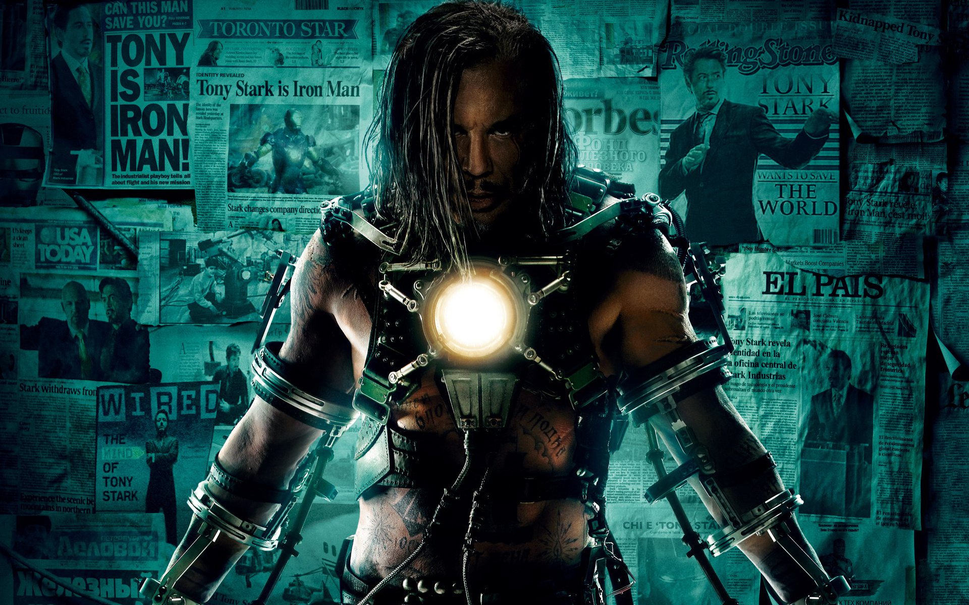 Iron Man 2, Ivan Vanko, Energy-filled wallpapers, Mickey Rourke's performance, 1920x1200 HD Desktop