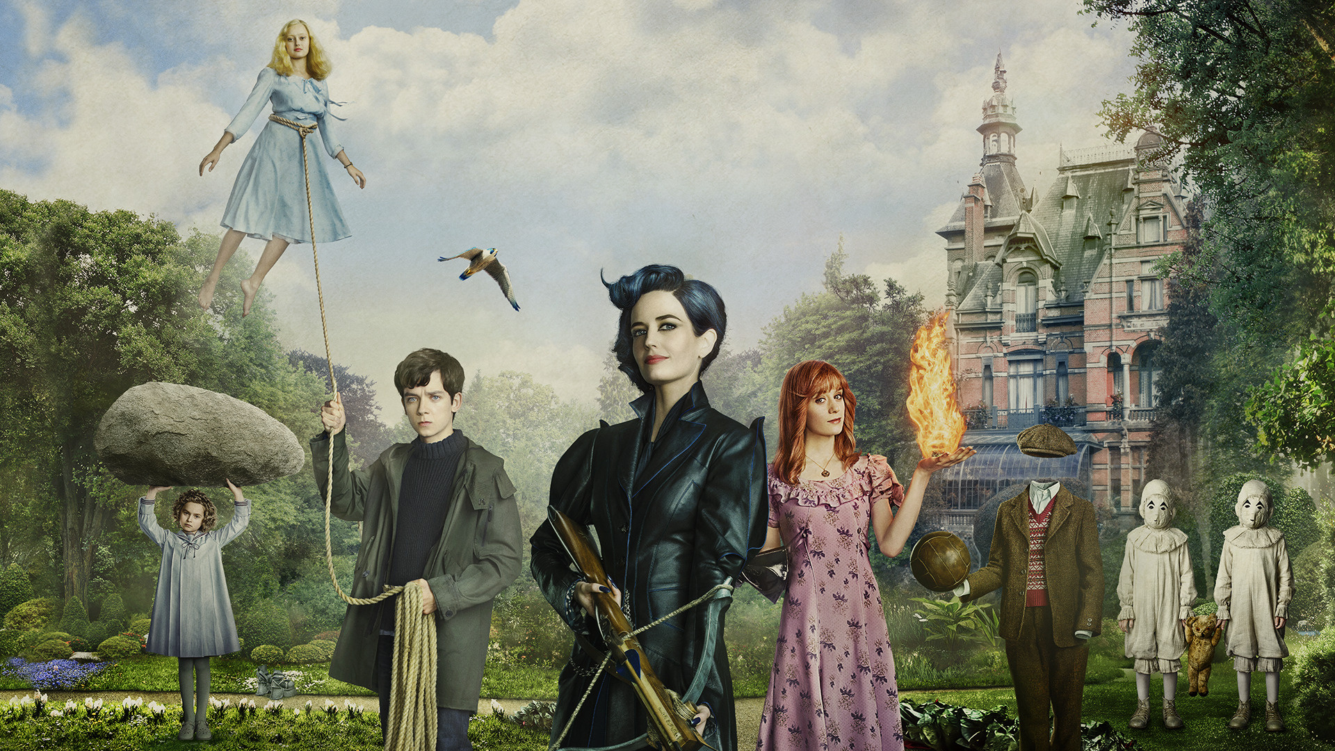 Asa Butterfield, Peculiar children, Miss Peregrine's home, HD wallpaper, 1920x1080 Full HD Desktop