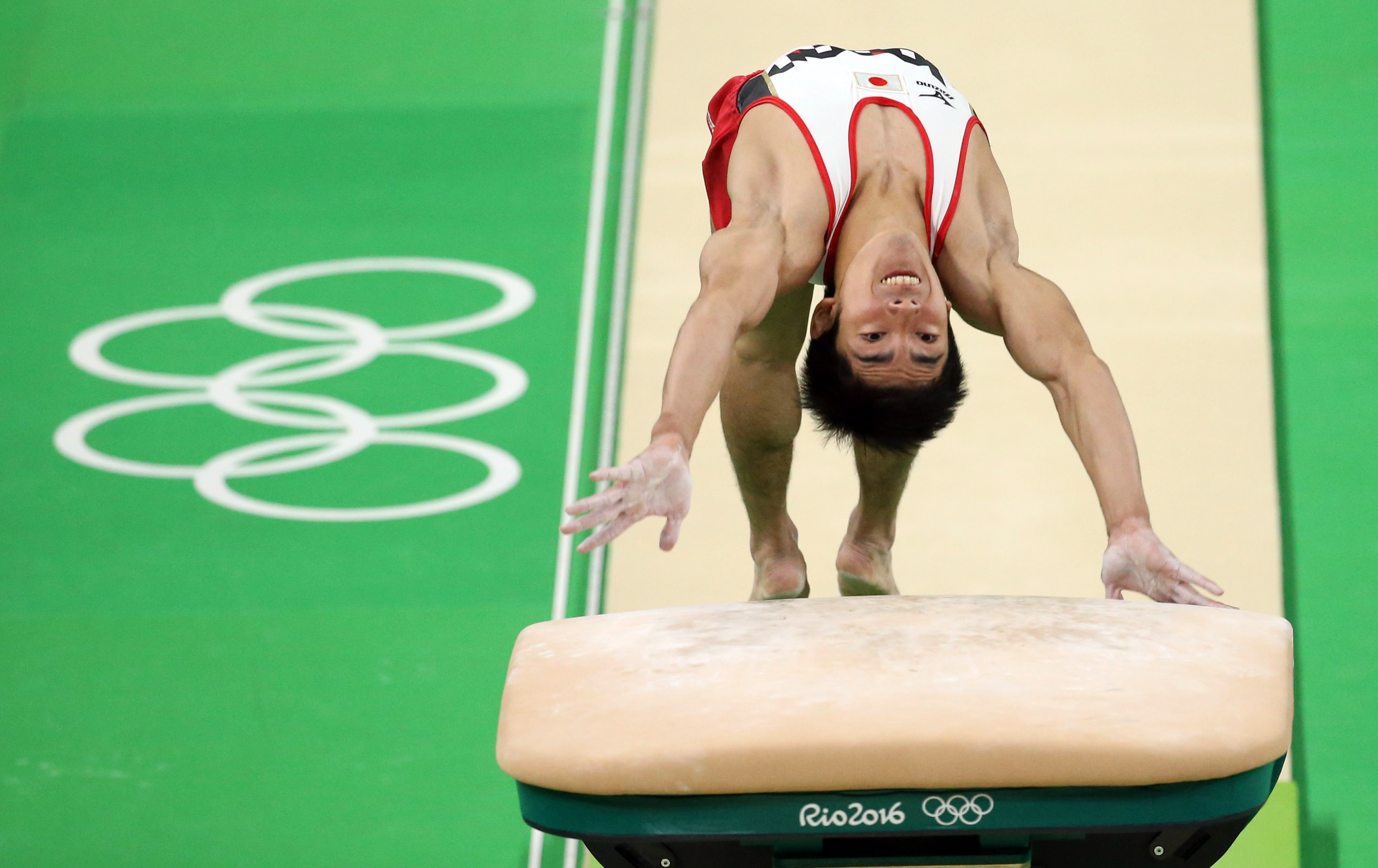 Kenzo Shirai, Vault (Gymnastics) Wallpaper, 3320x2090 HD Desktop