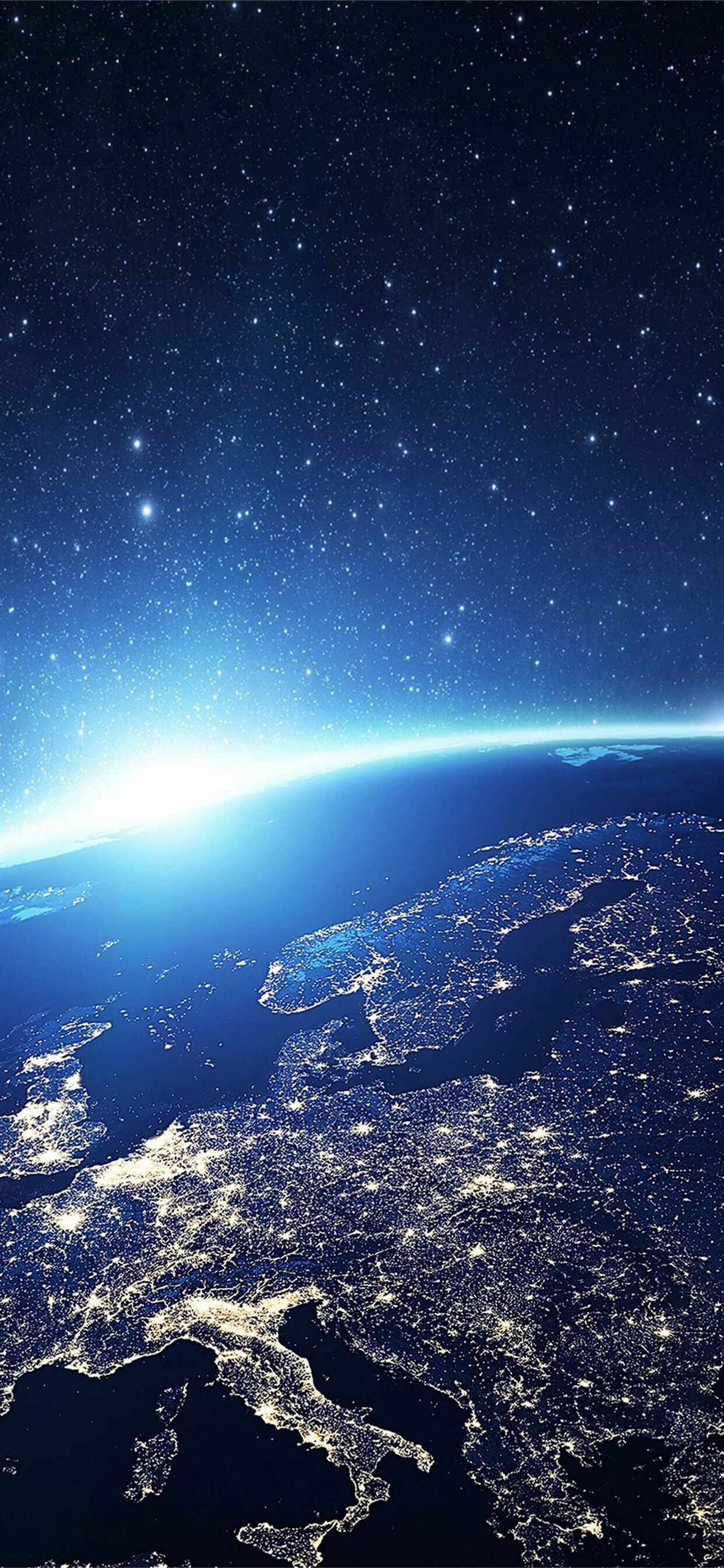 Earth at Night, Space wallpapers, Free download, 1250x2690 HD Phone