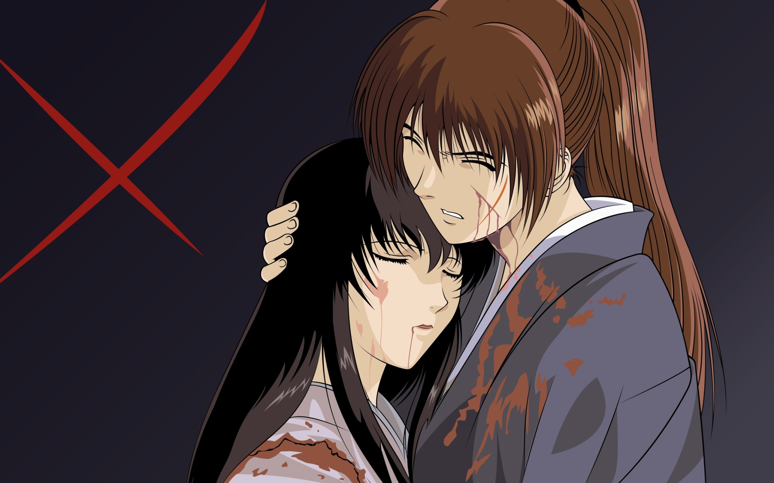 Kenshin, Rurouni Kenshin, Hobo Kenshin, Manual resize, 2560x1600 HD Desktop