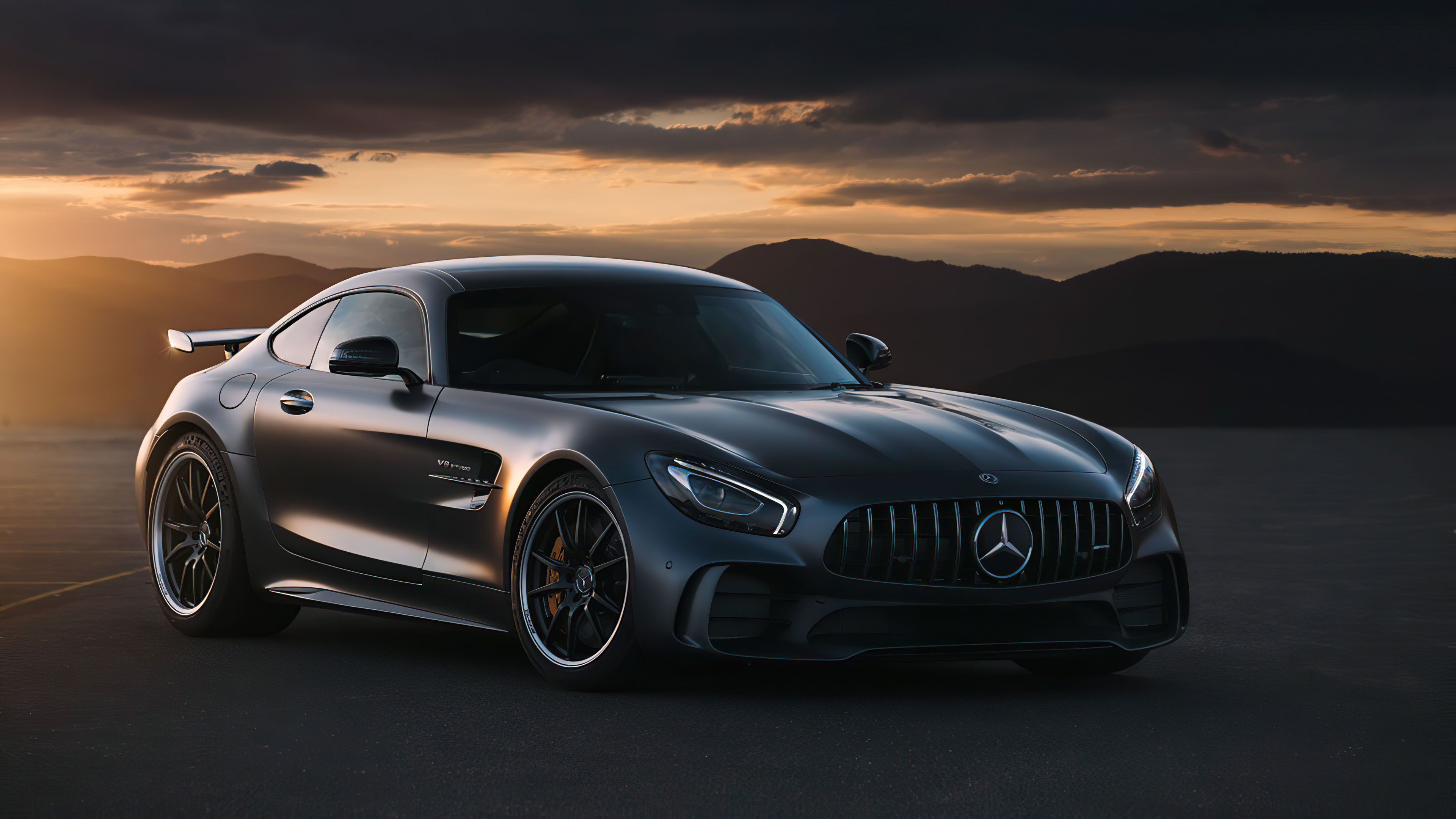 Gen I C190, Mercedes-Benz AMG GT Wallpaper, 3840x2160 4K Desktop