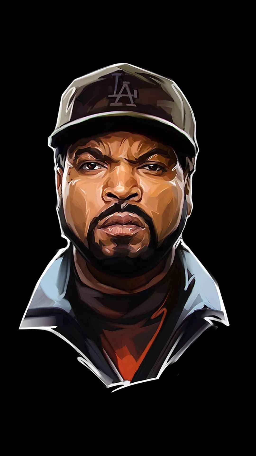 Artwork, Ice Cube (Rapper) Wallpaper, 1080x1920 Full HD Phone