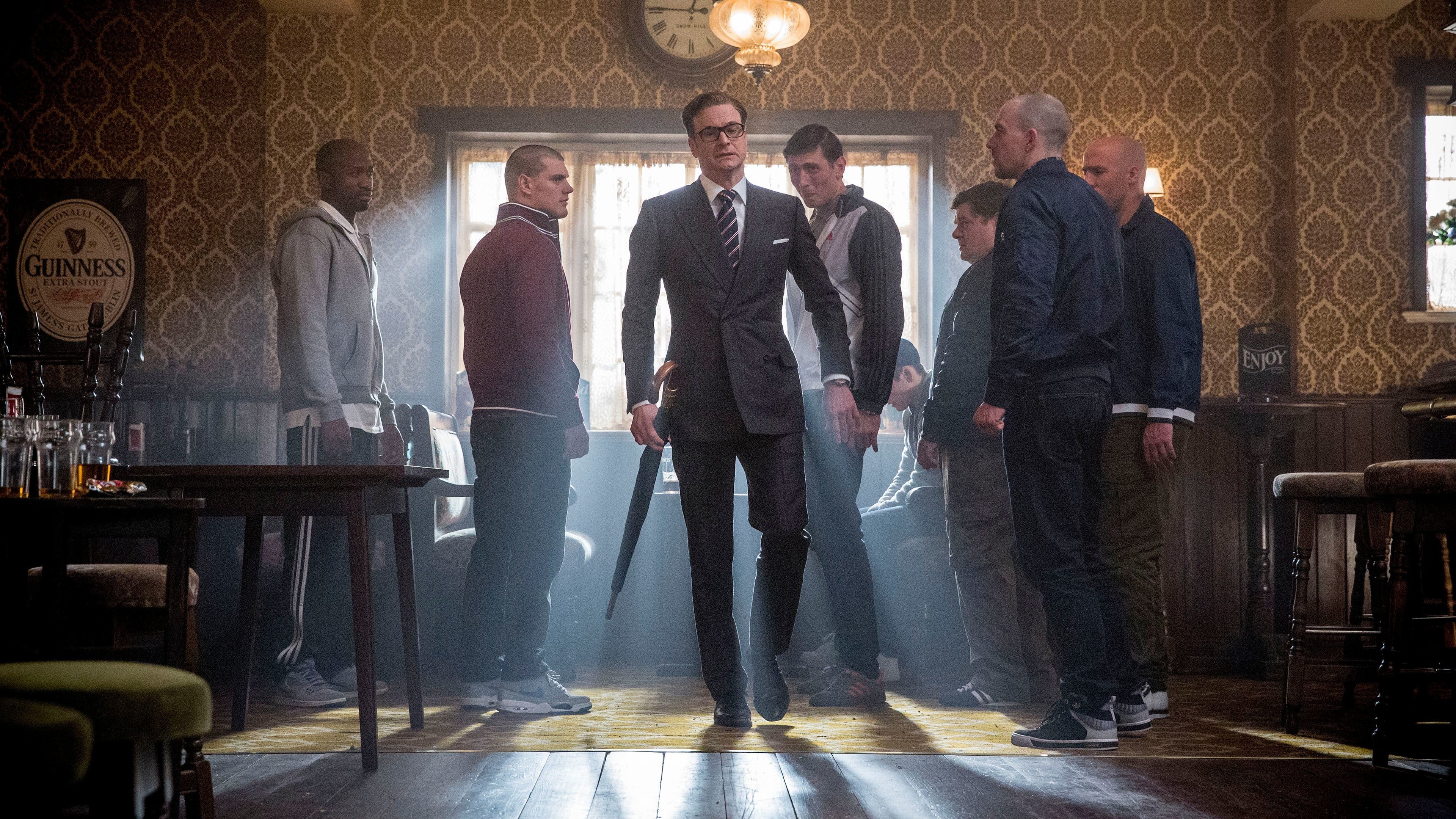 Colin Firth, Kingsman the Secret Service, 3840x2160 4K Desktop