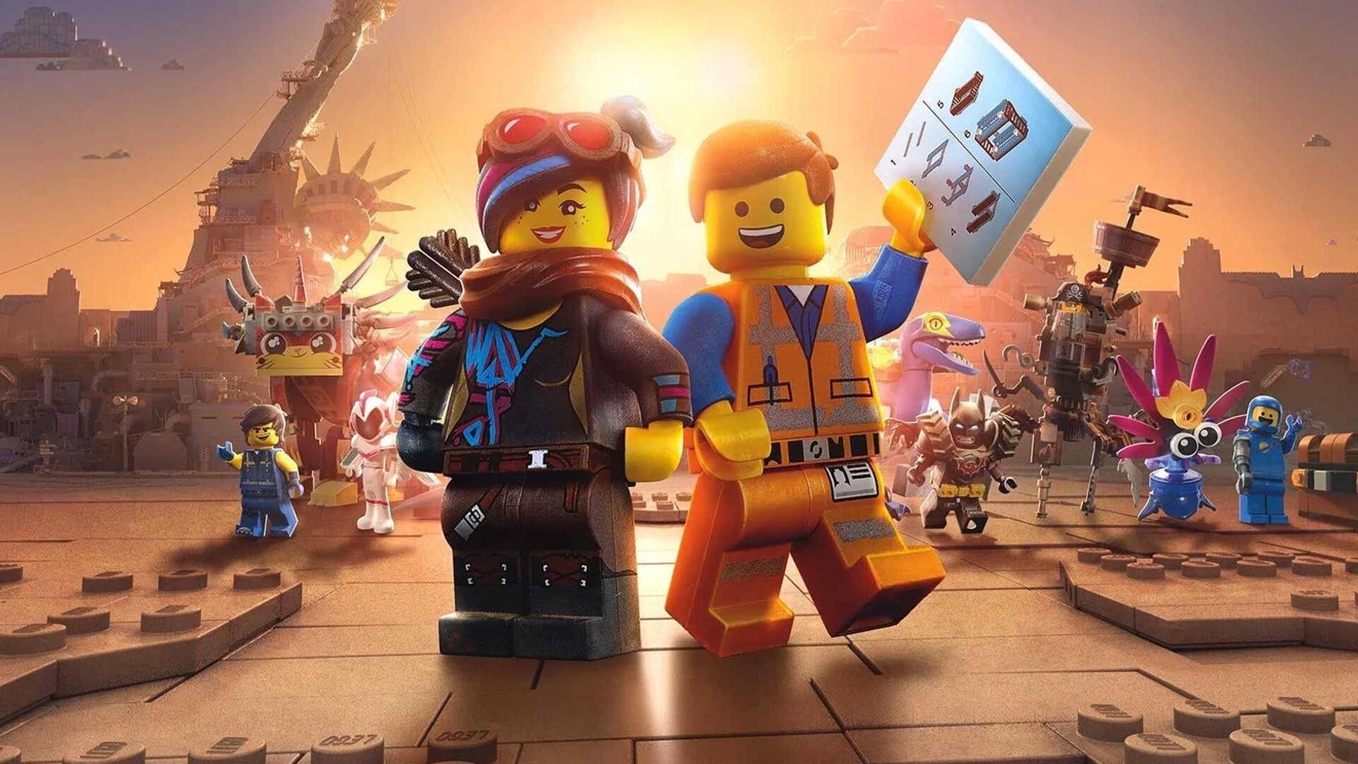 The Lego Movie 2 wallpapers, Sequel excitement, Dynamic action, Vibrant animated world, 1920x1080 Full HD Desktop